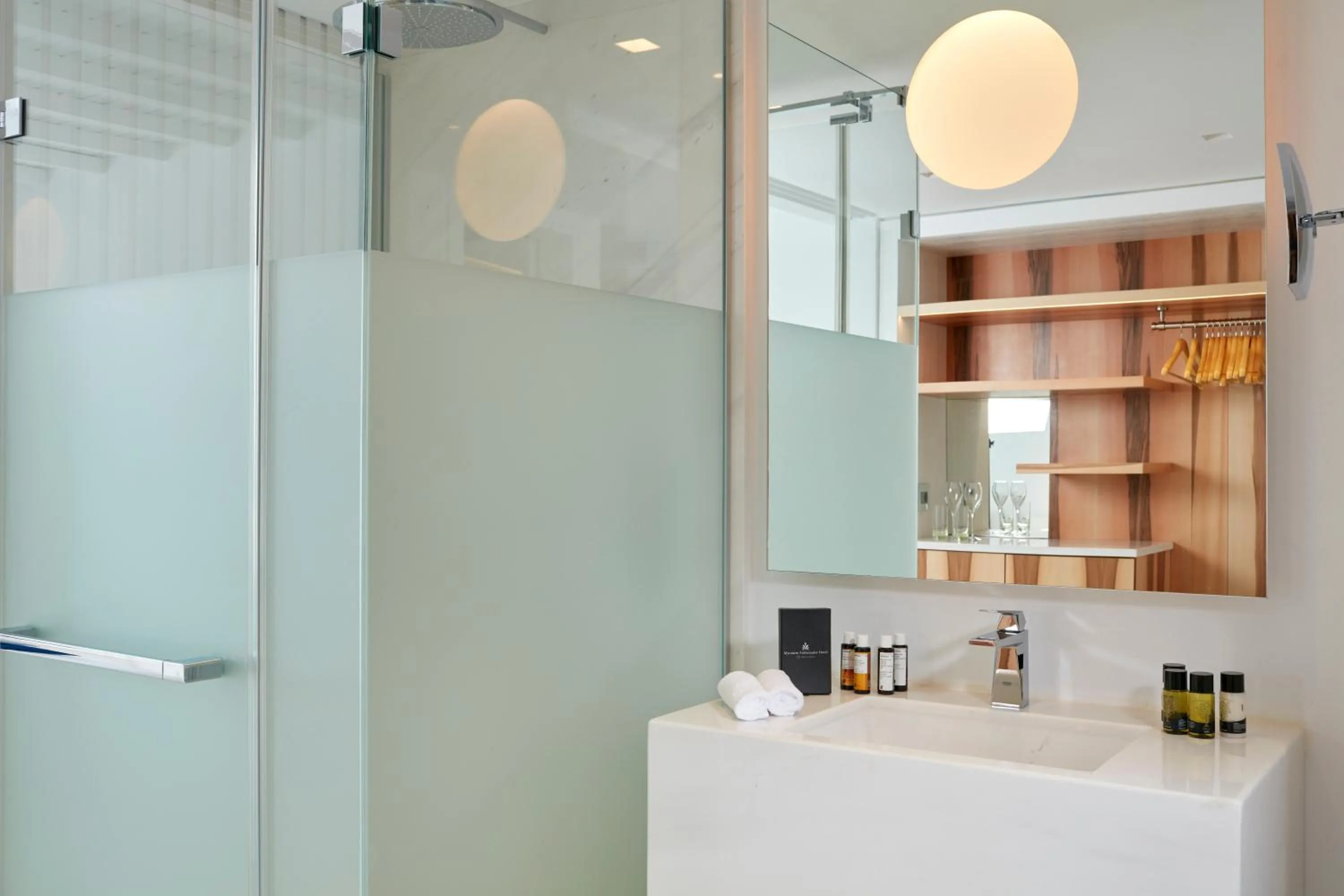 Bathroom in Myconian Ambassador Relais & Chateaux