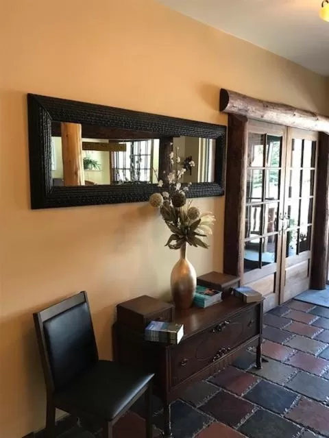 Lobby or reception in Auberge Du Marchand