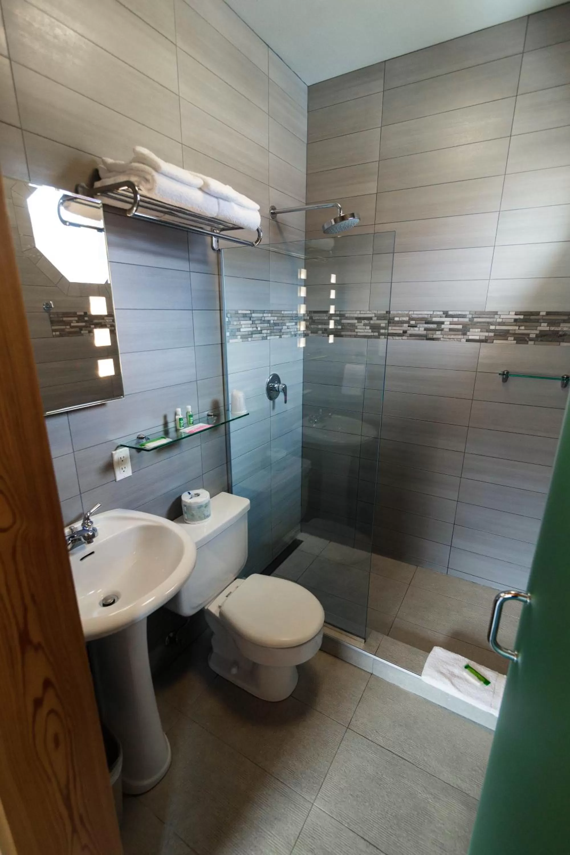 Shower in Adventure Hotel