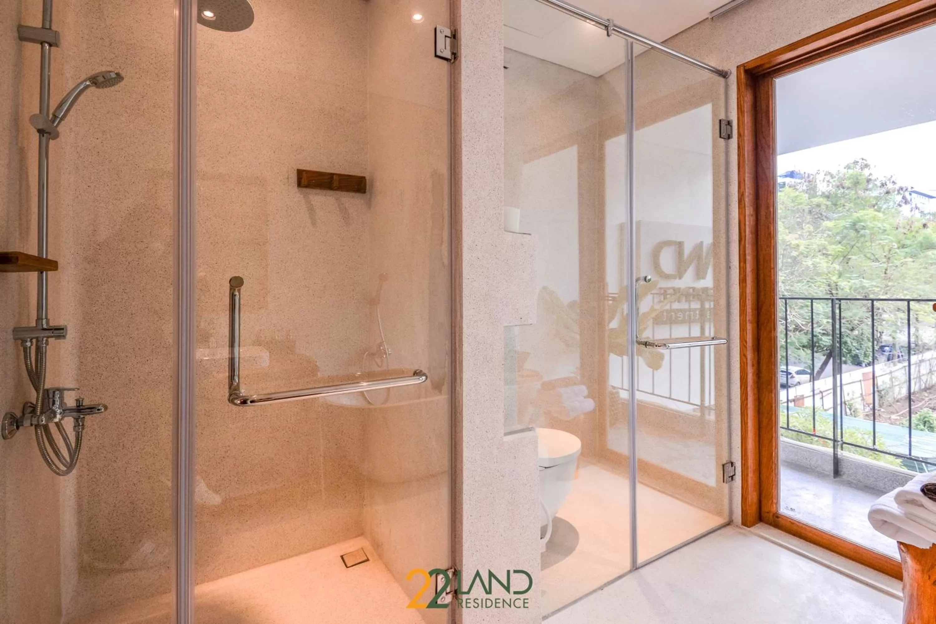 Bathroom in 22Land Hotel & Residence