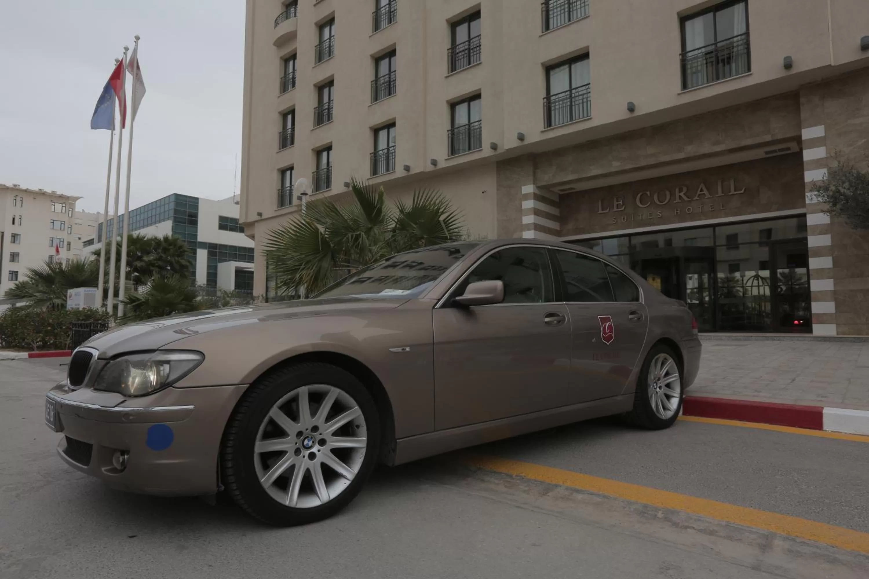 Facade/entrance in Le Corail Suites Hotel