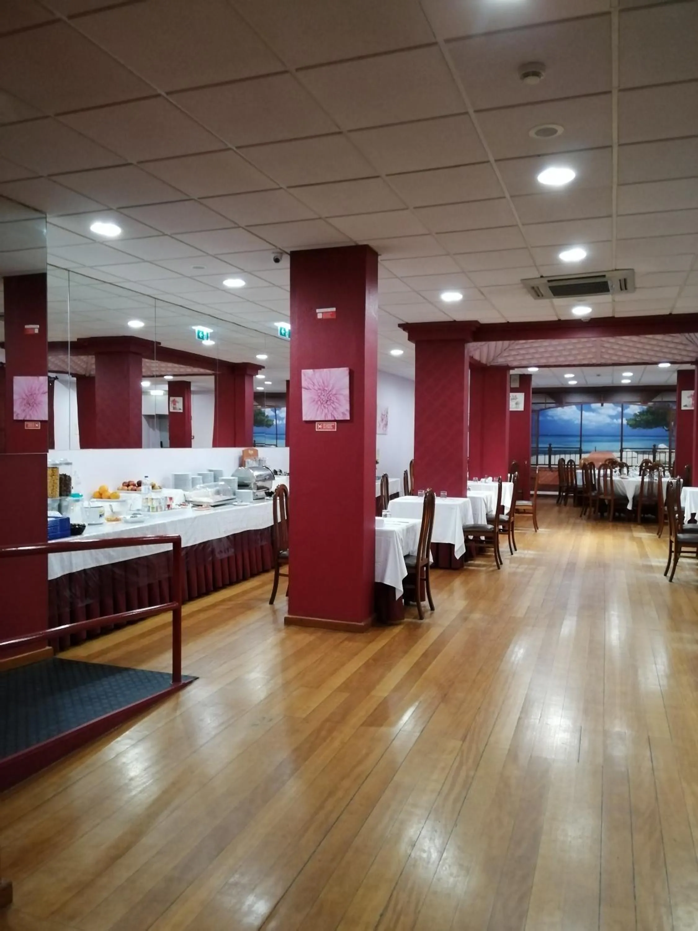 Continental breakfast in Hotel Monaco