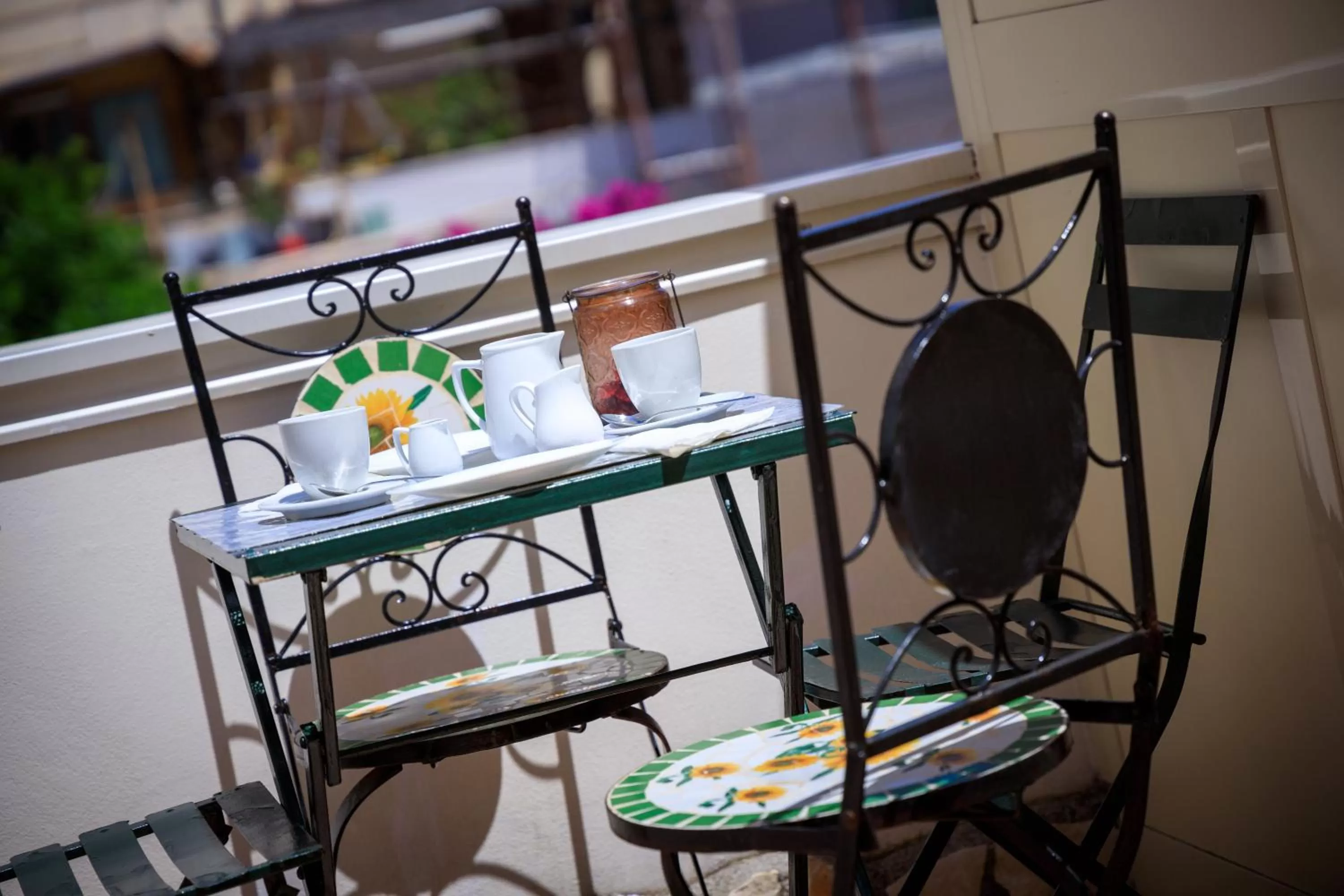 Balcony/Terrace in V&V Suite & Breakfast