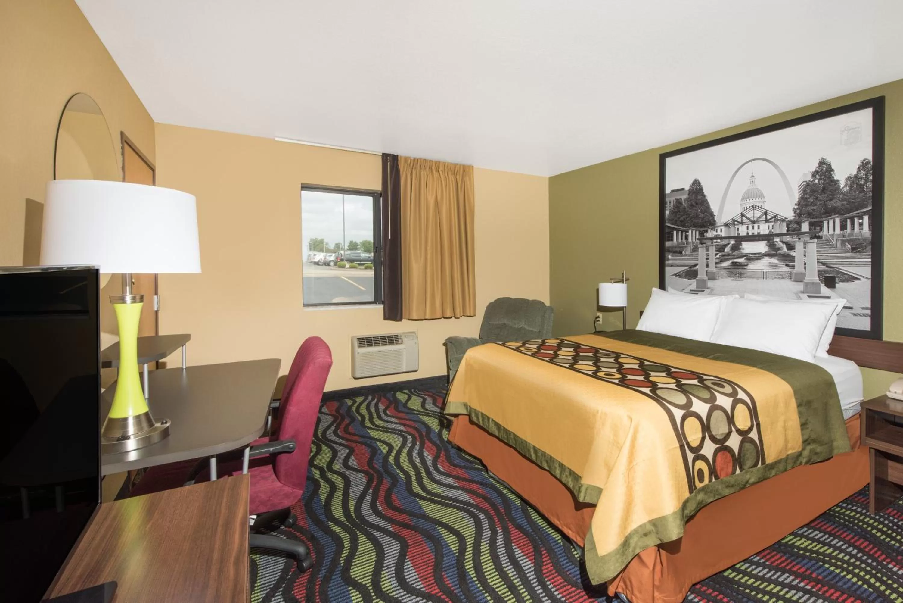 Bed in Super 8 by Wyndham Farmington