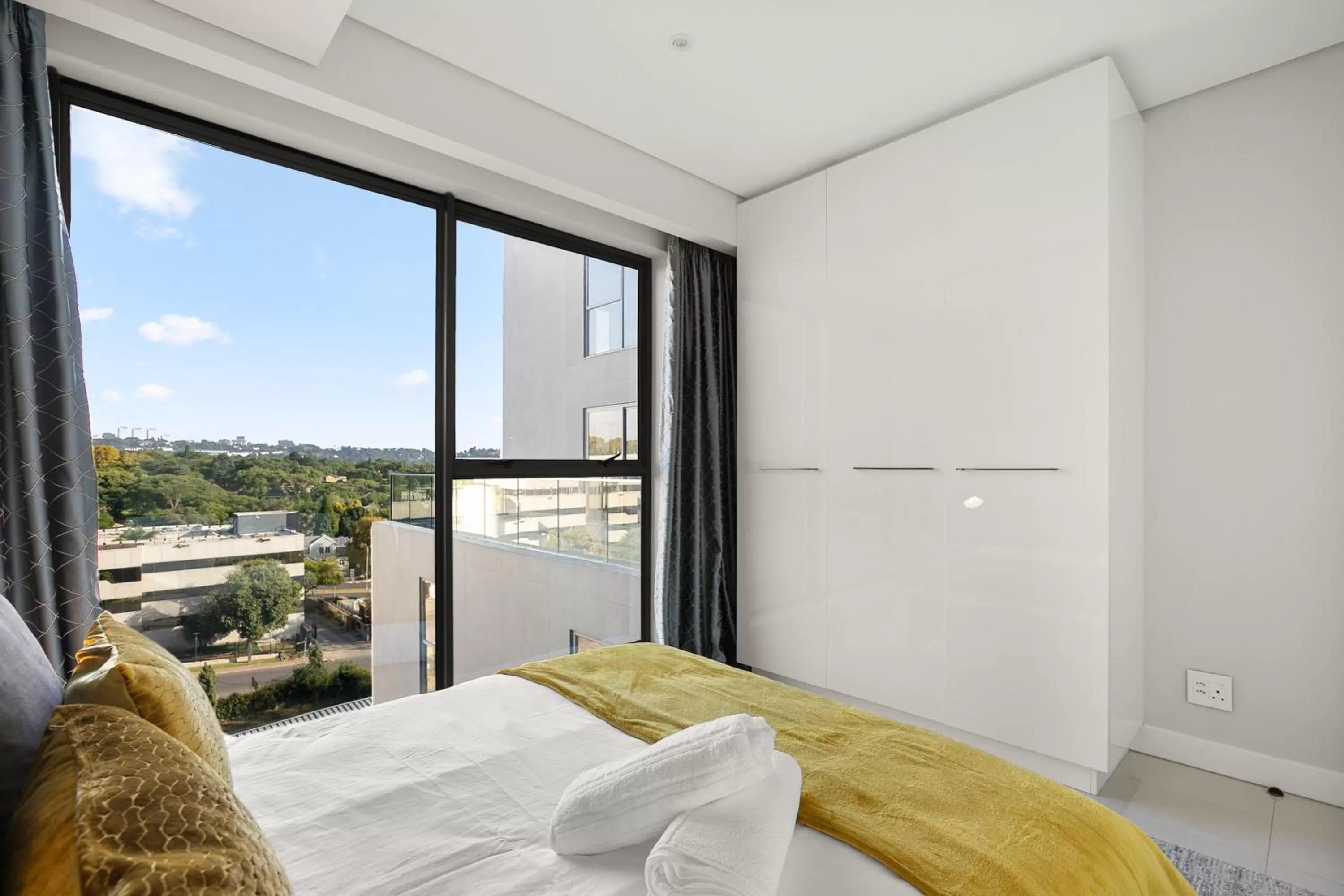 Bedroom, Bed in The Park Central Residence - WITH GENERATOR