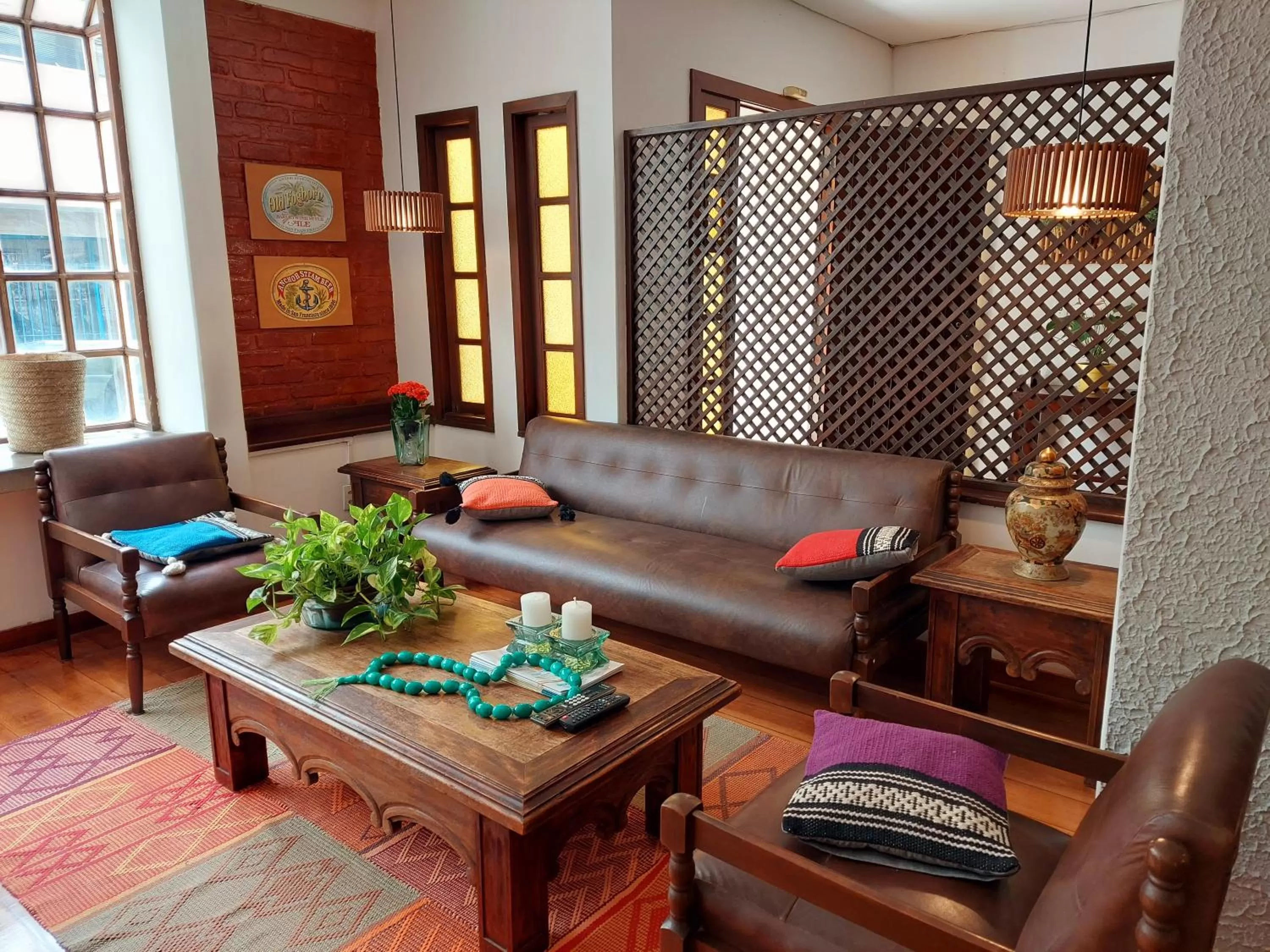 Living room in Hotel Mount Everest