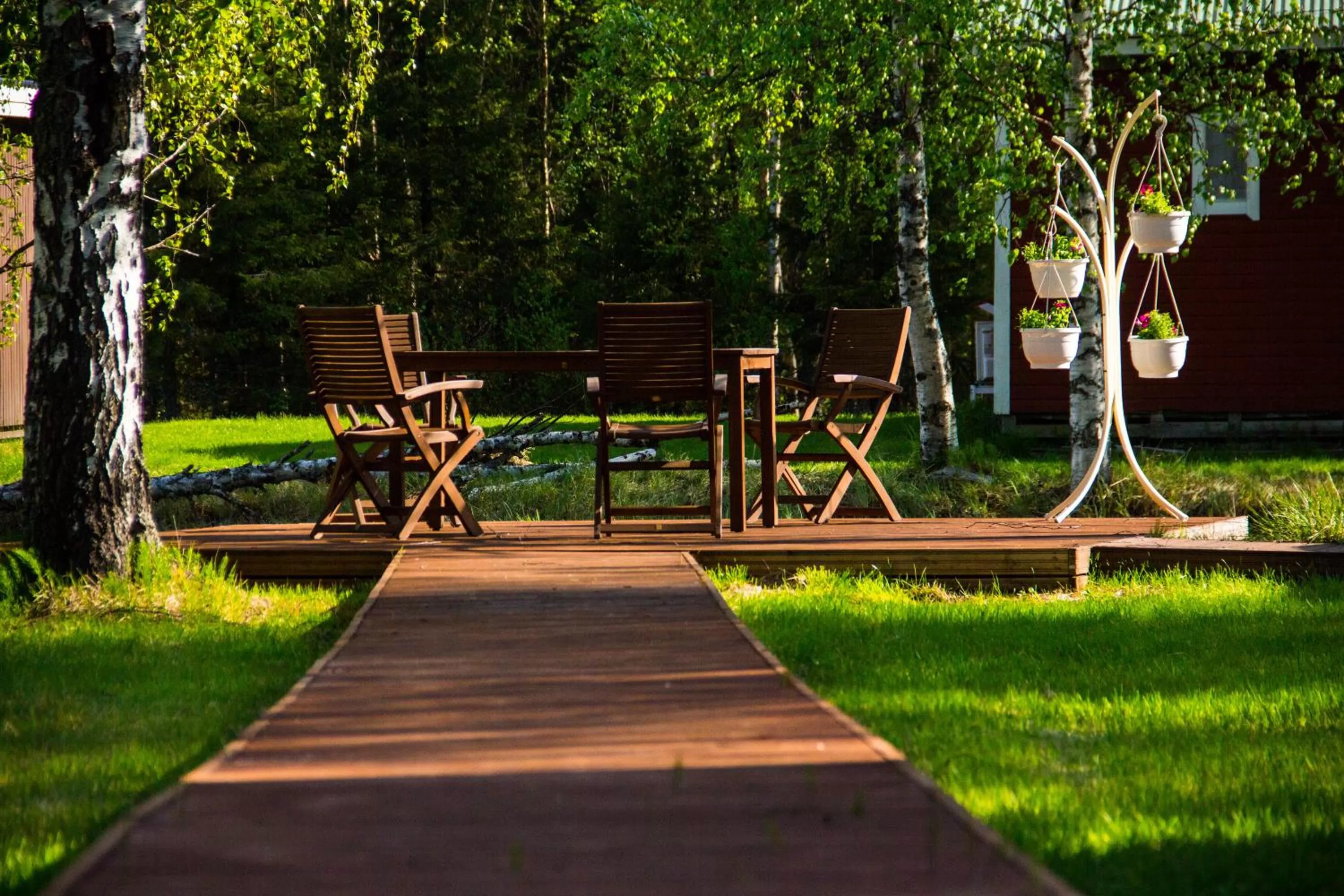 BBQ facilities in Motelli Rovaniemi