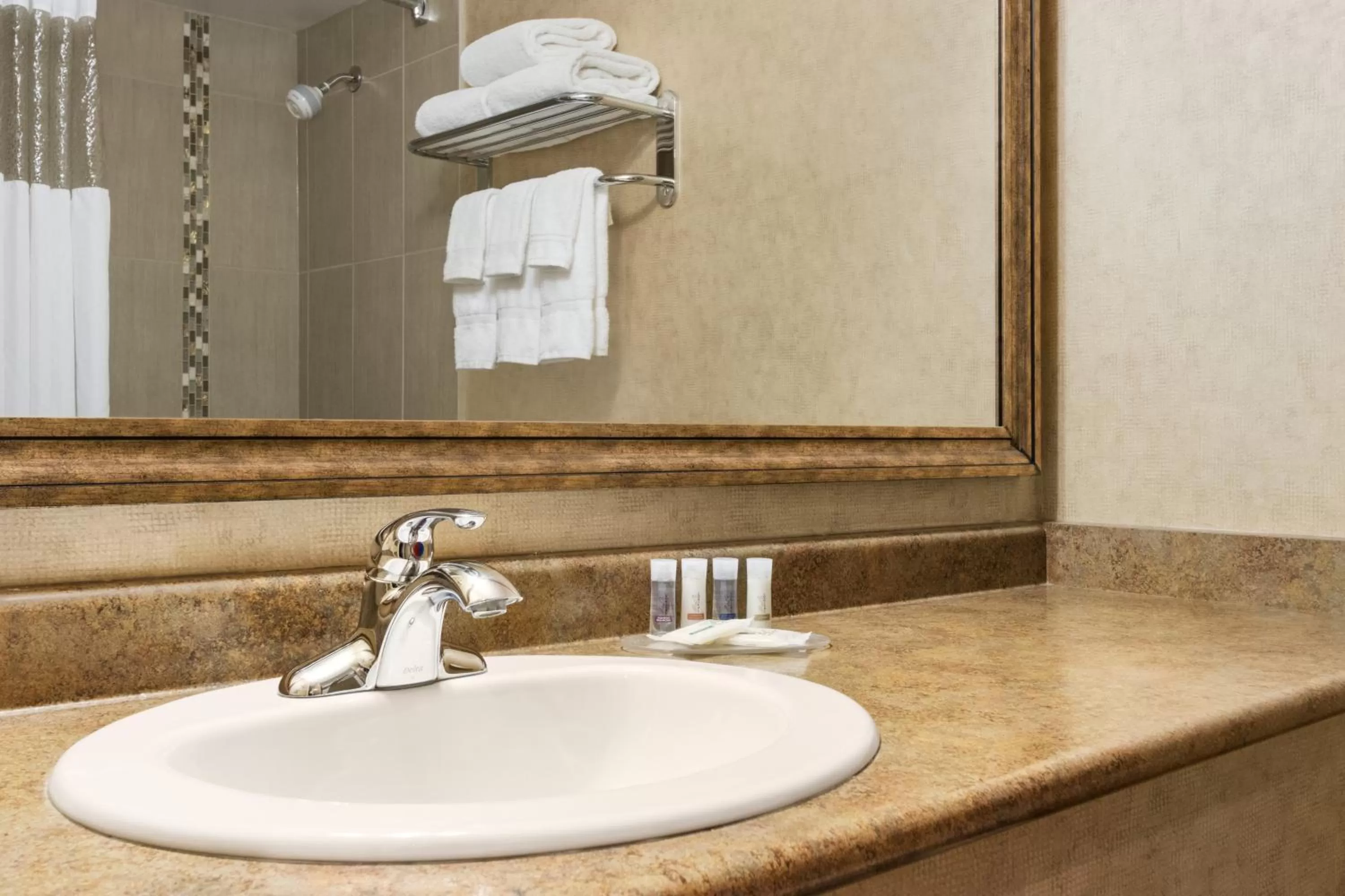 Shower in Days Inn by Wyndham Cranbrook Conference Centre