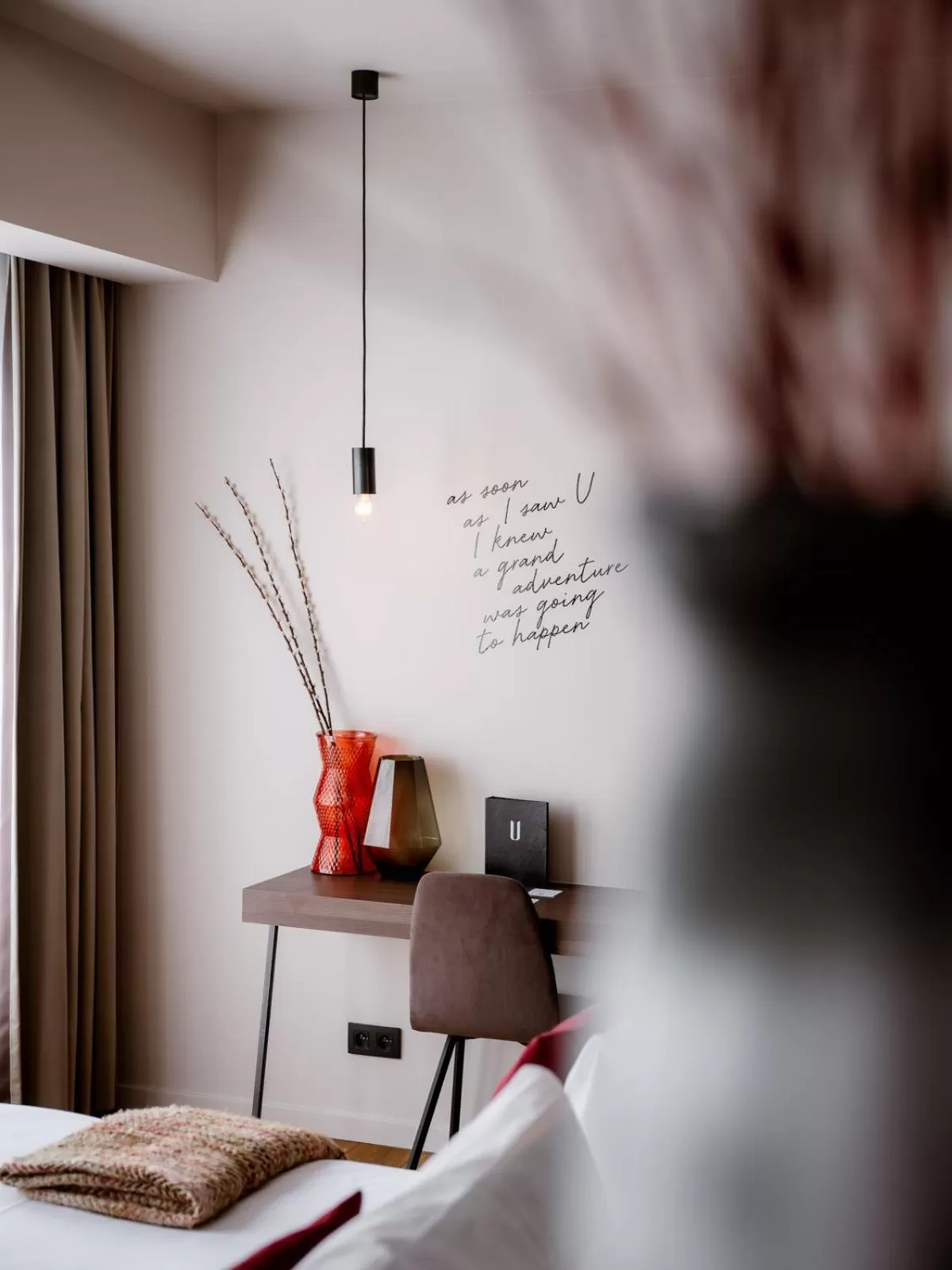 Seating area in U Eat & Sleep Antwerp