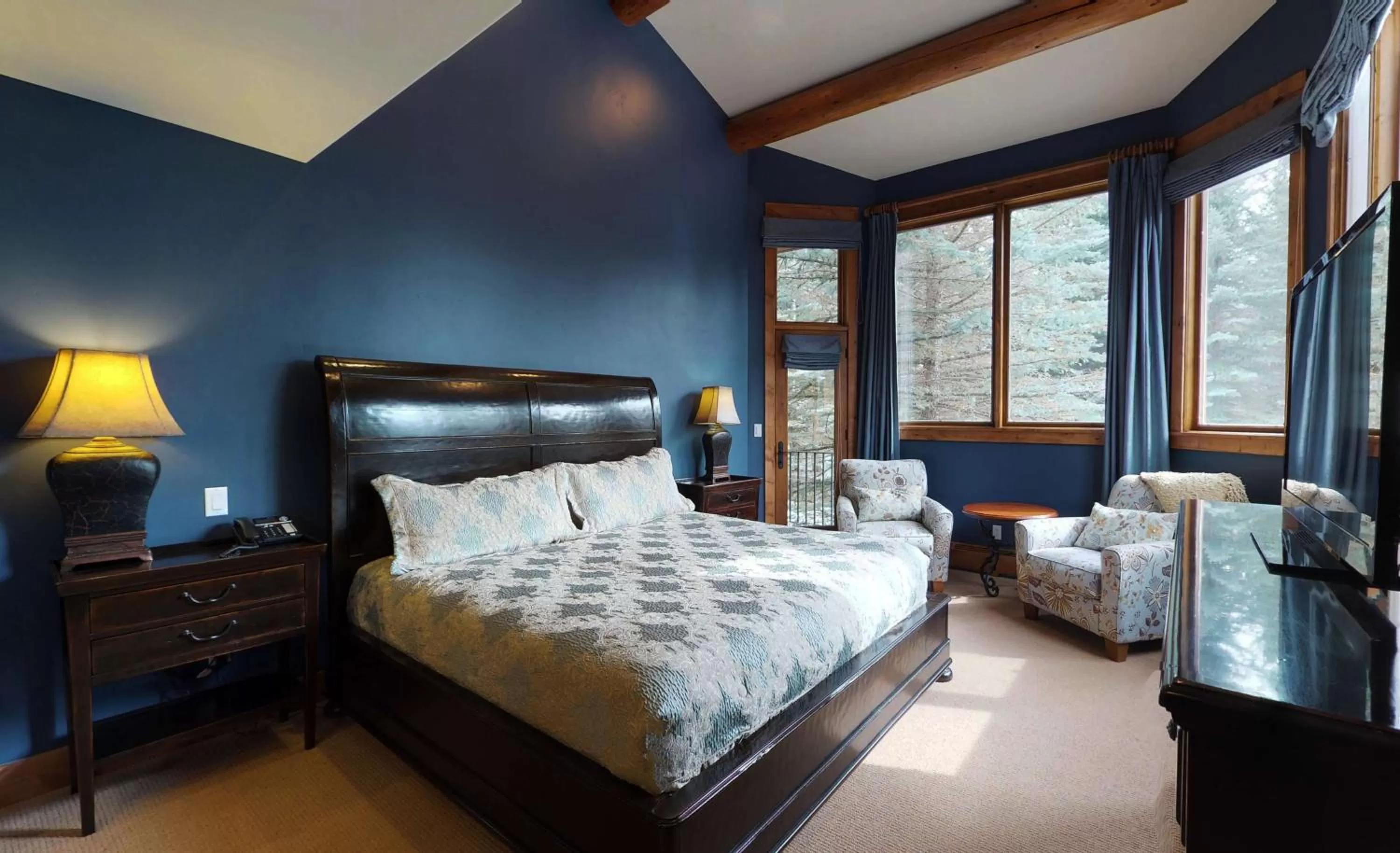 Photo of the whole room, Bed in Vail Residences at Cascade Village, a Destination by Hyatt Residence