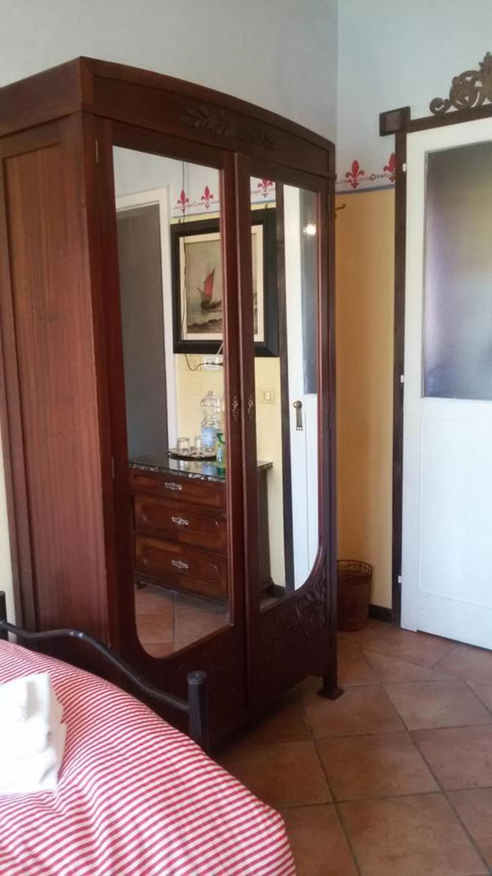 Bed in Villa Fiorita