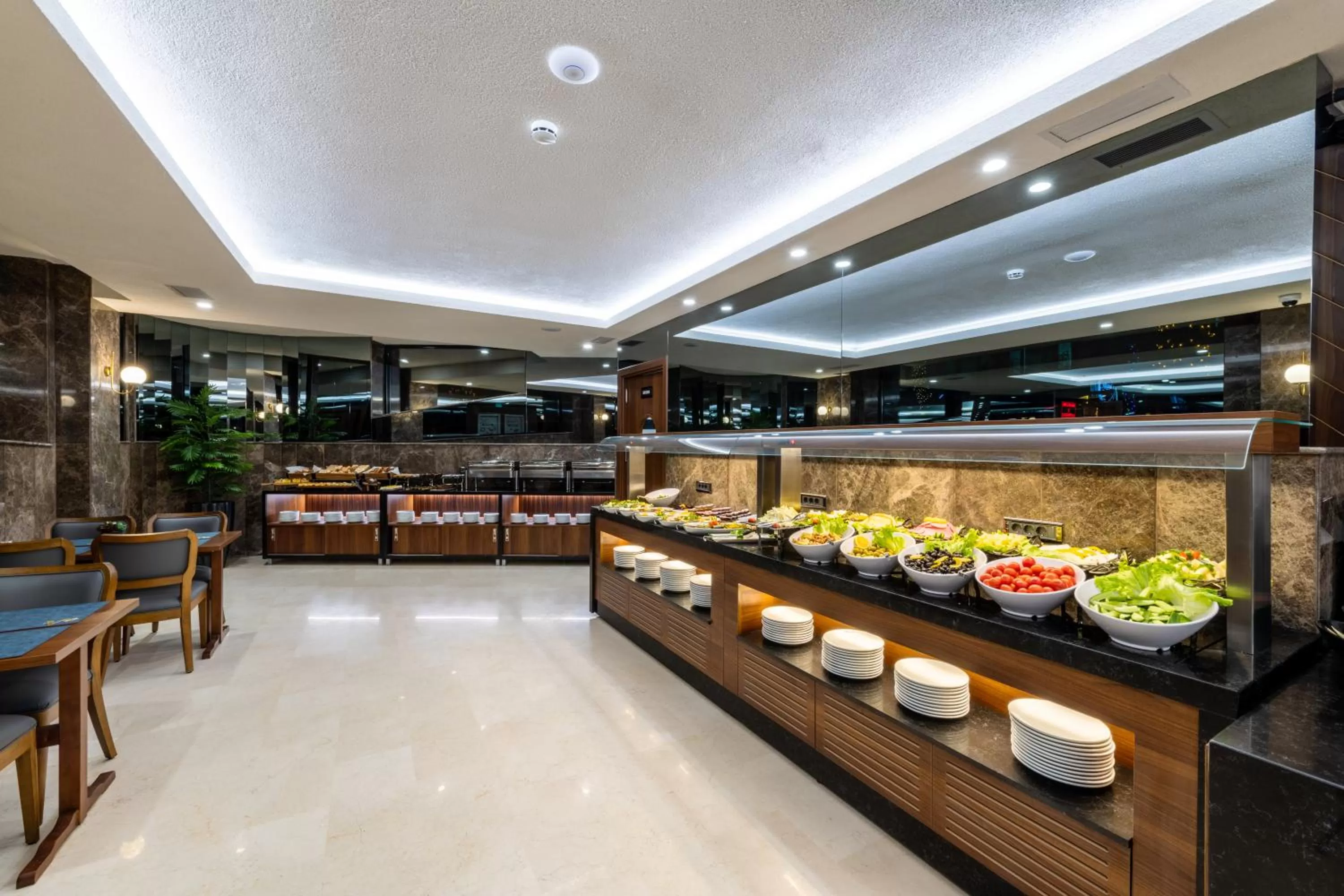 Breakfast in Aprilis Deluxe Hotel