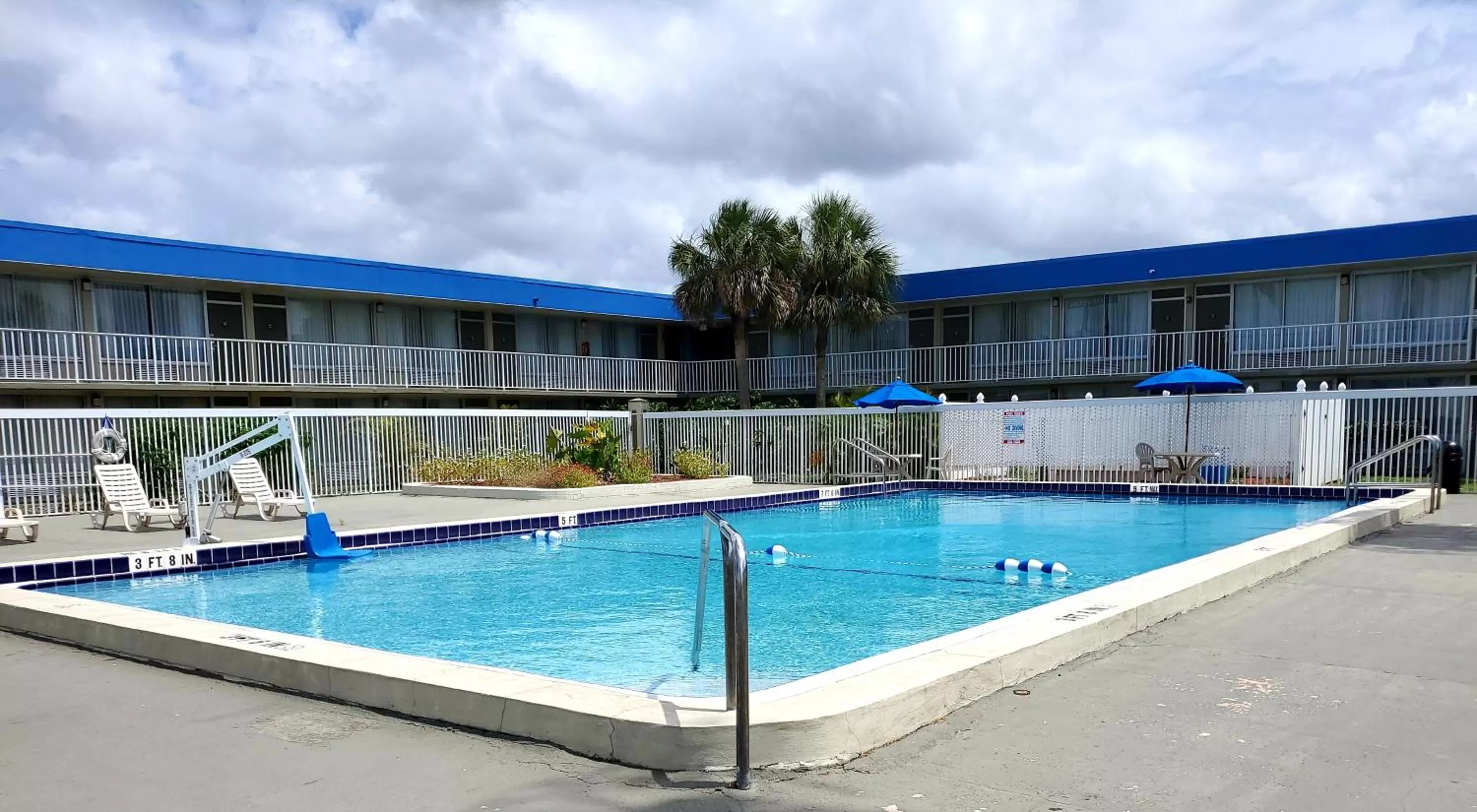 Swimming pool in Days Inn by Wyndham Titusville Kennedy Space Center