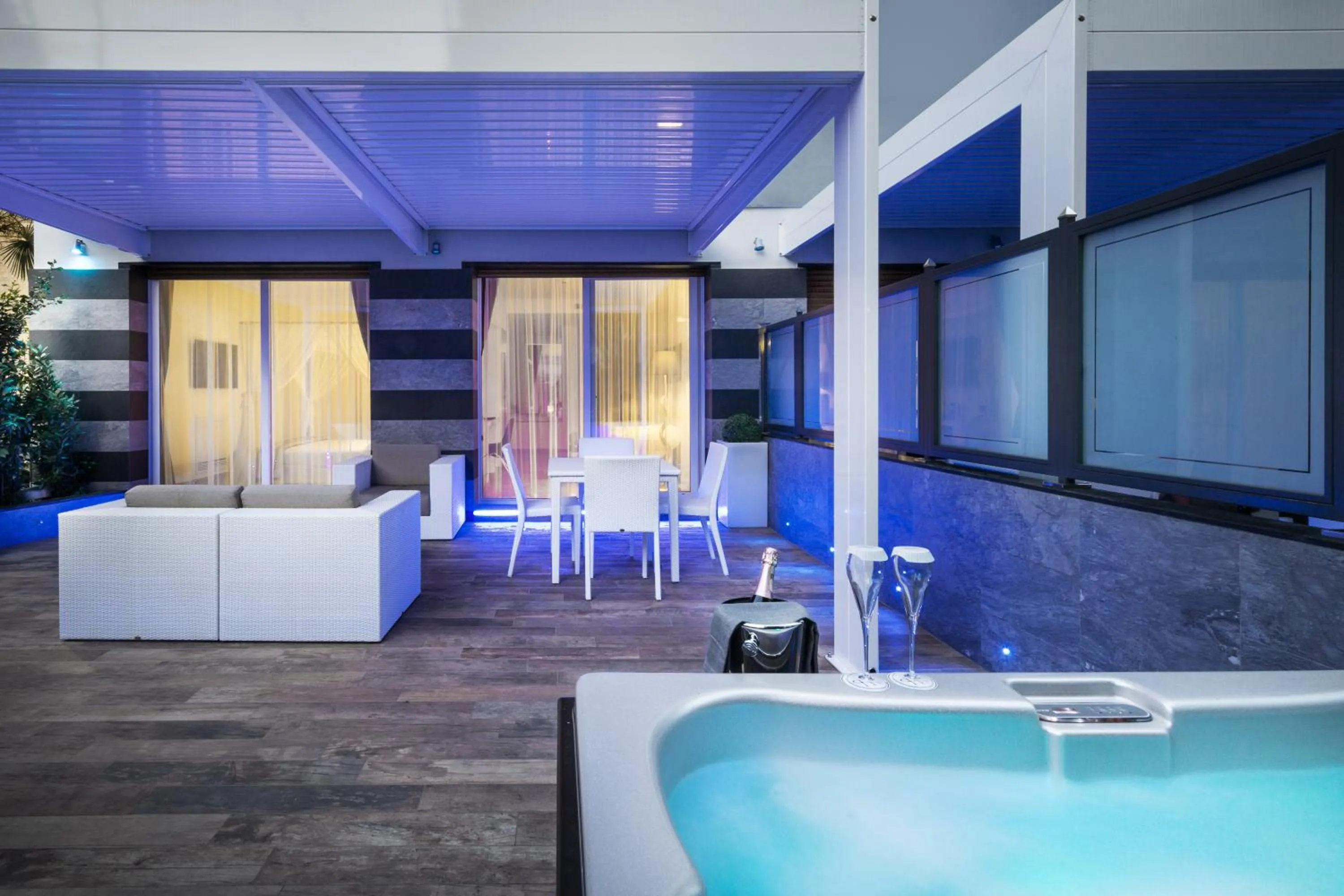 Balcony/Terrace in LHP Hotel Santa Margherita Palace & SPA