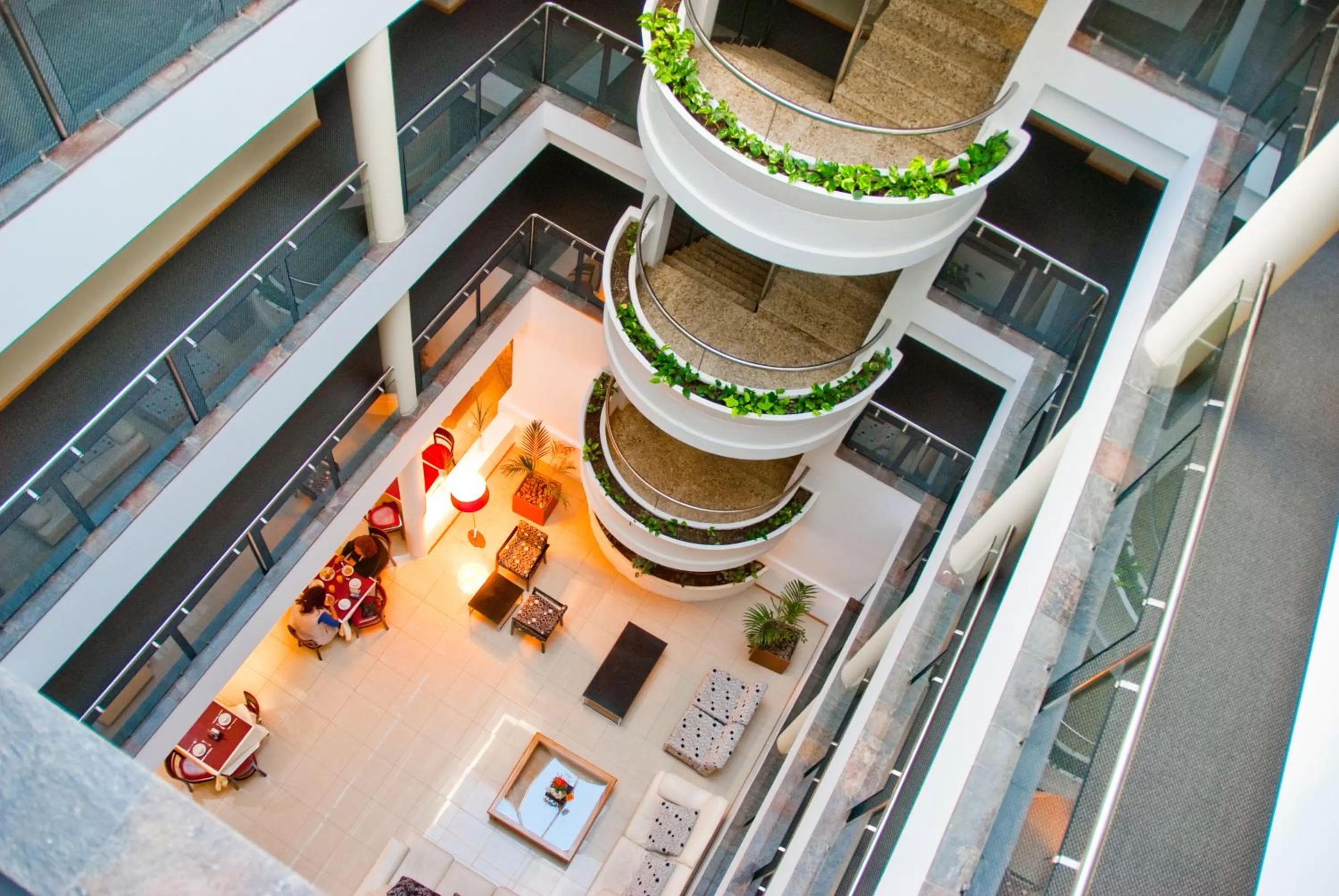 Communal lounge/ TV room in Hotel Piren