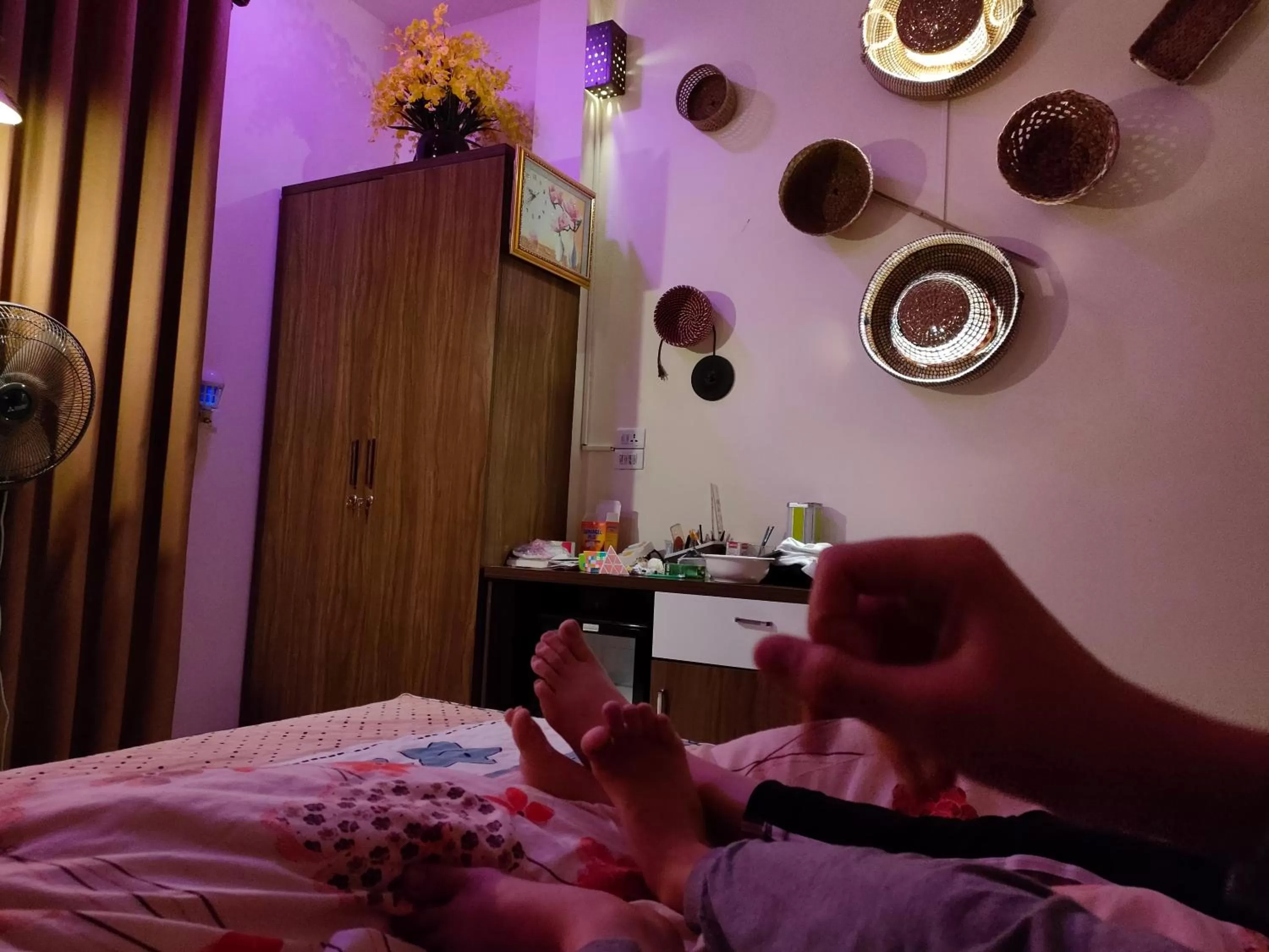 Bed in Friendly Home Hotel