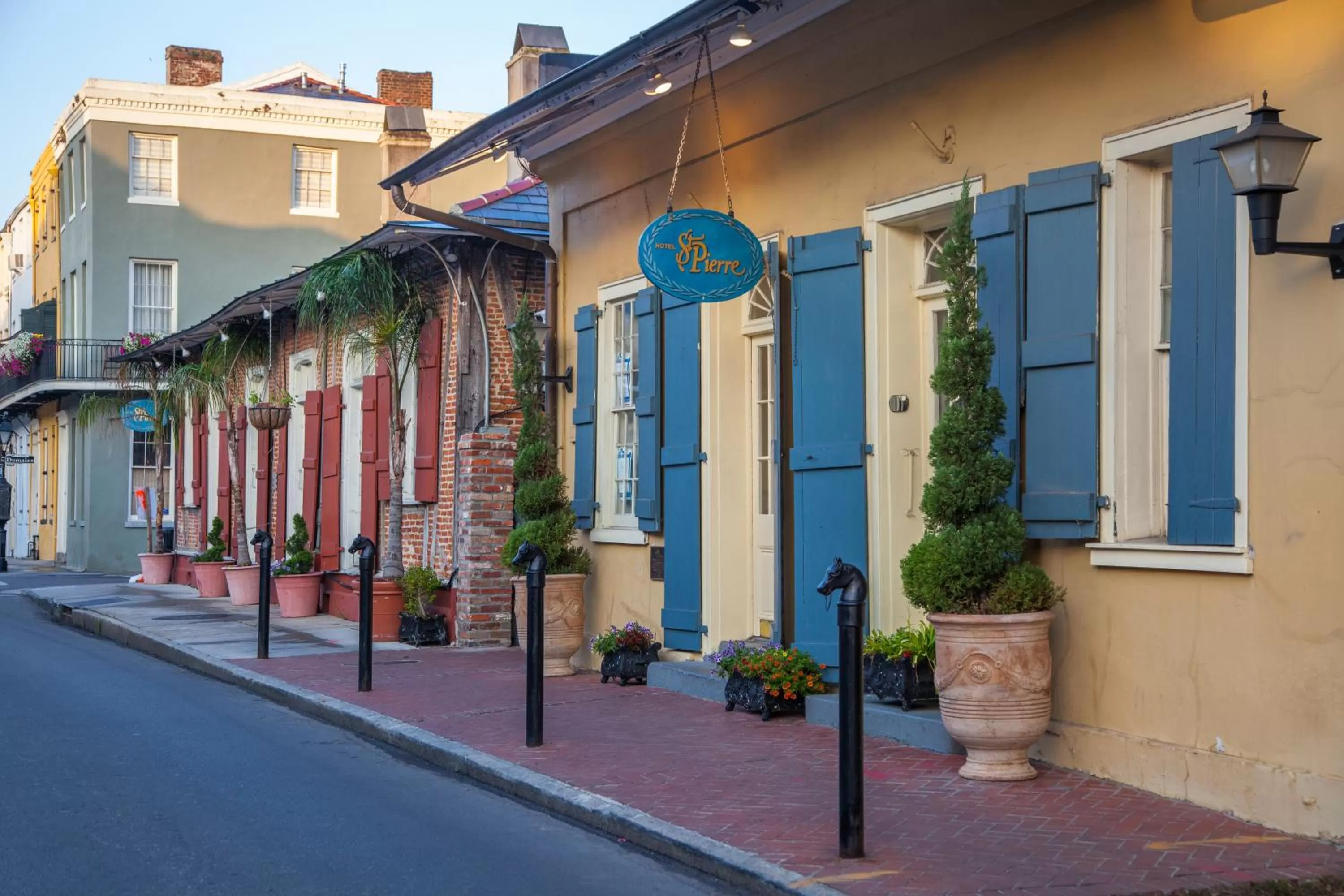 Property building in Hotel St. Pierre French Quarter