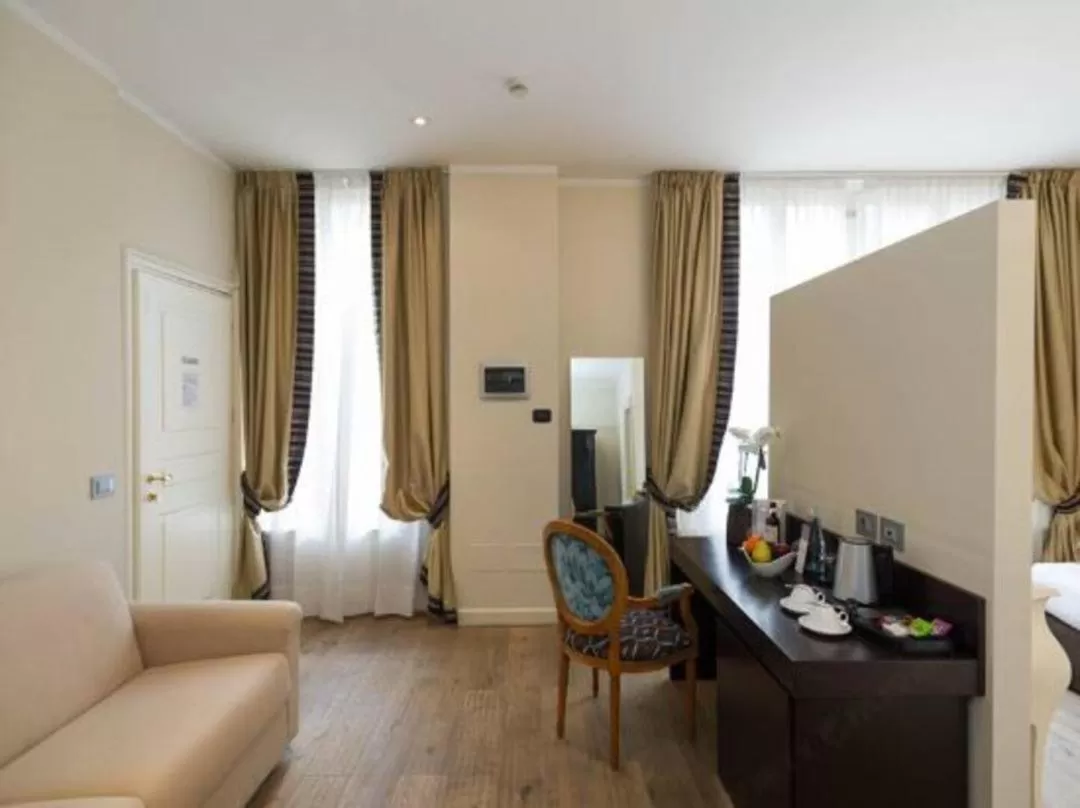 Living room, Bed in TownHouse 33