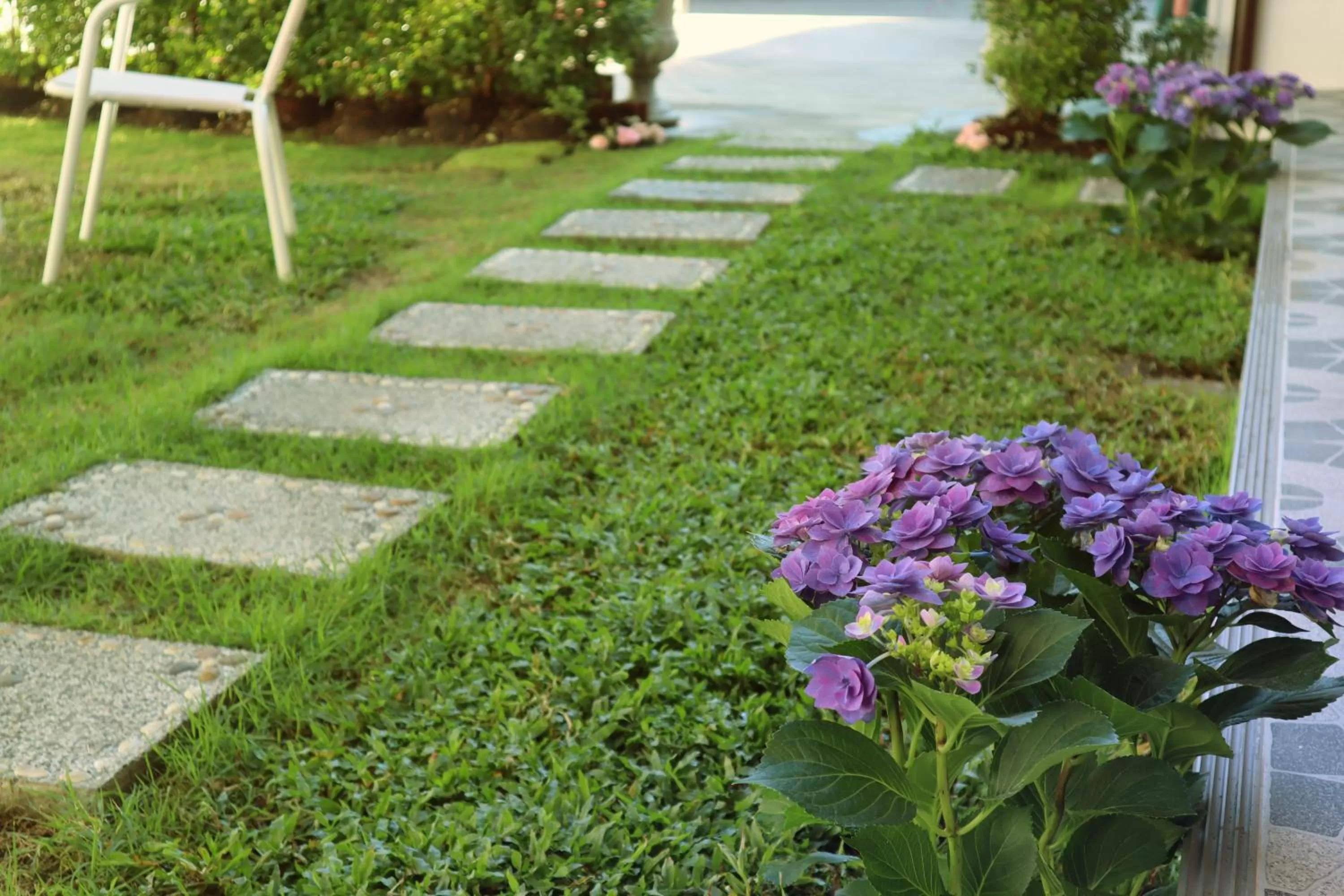 Garden in Chiang Mai Heritage House