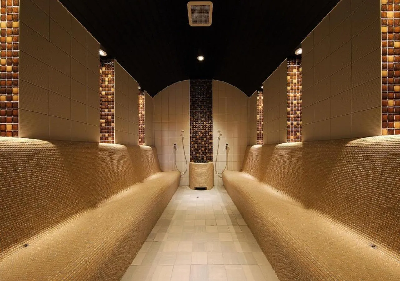 Hot Spring Bath in Hakodate Hotel Banso