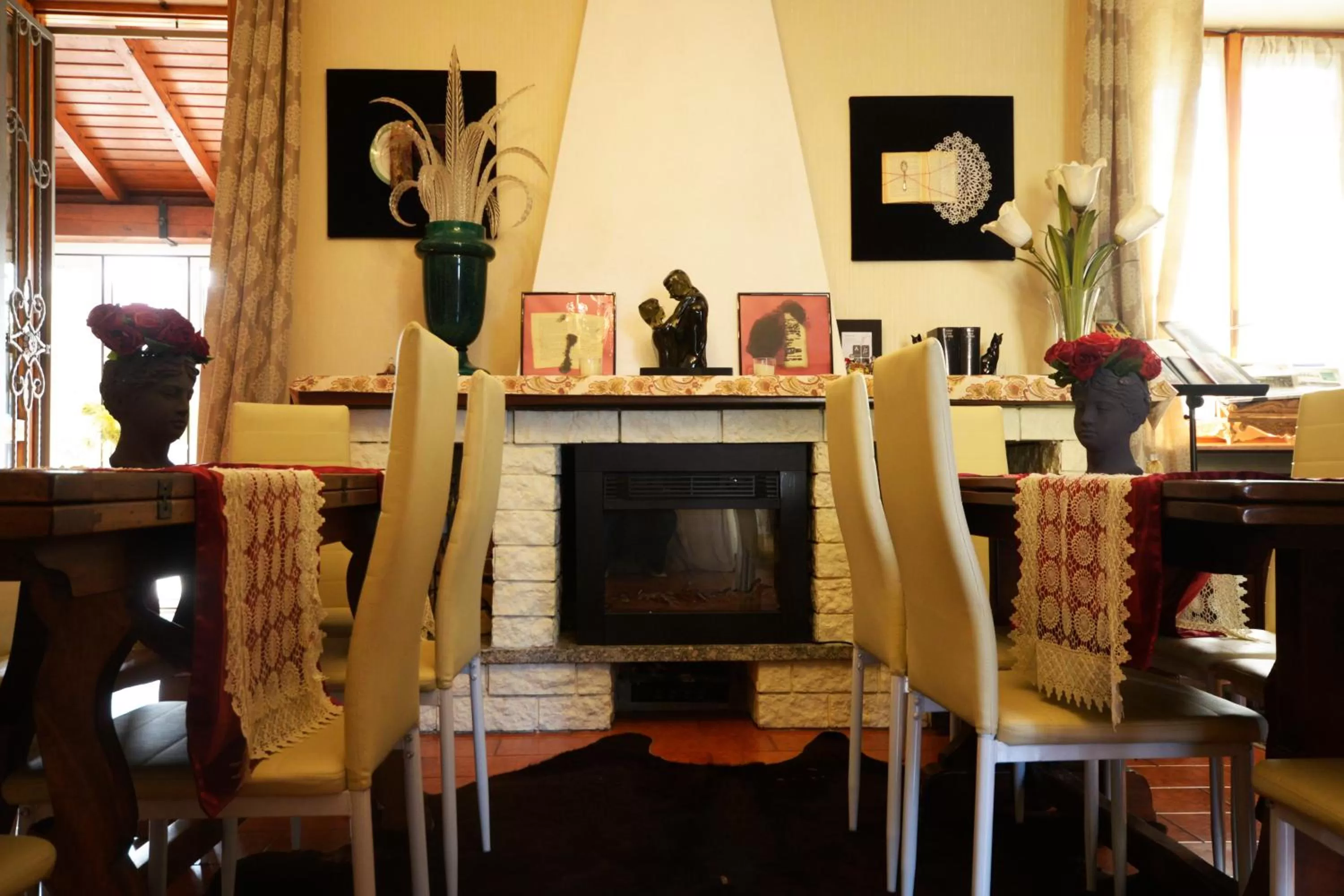 Seating area in Villa Marisa