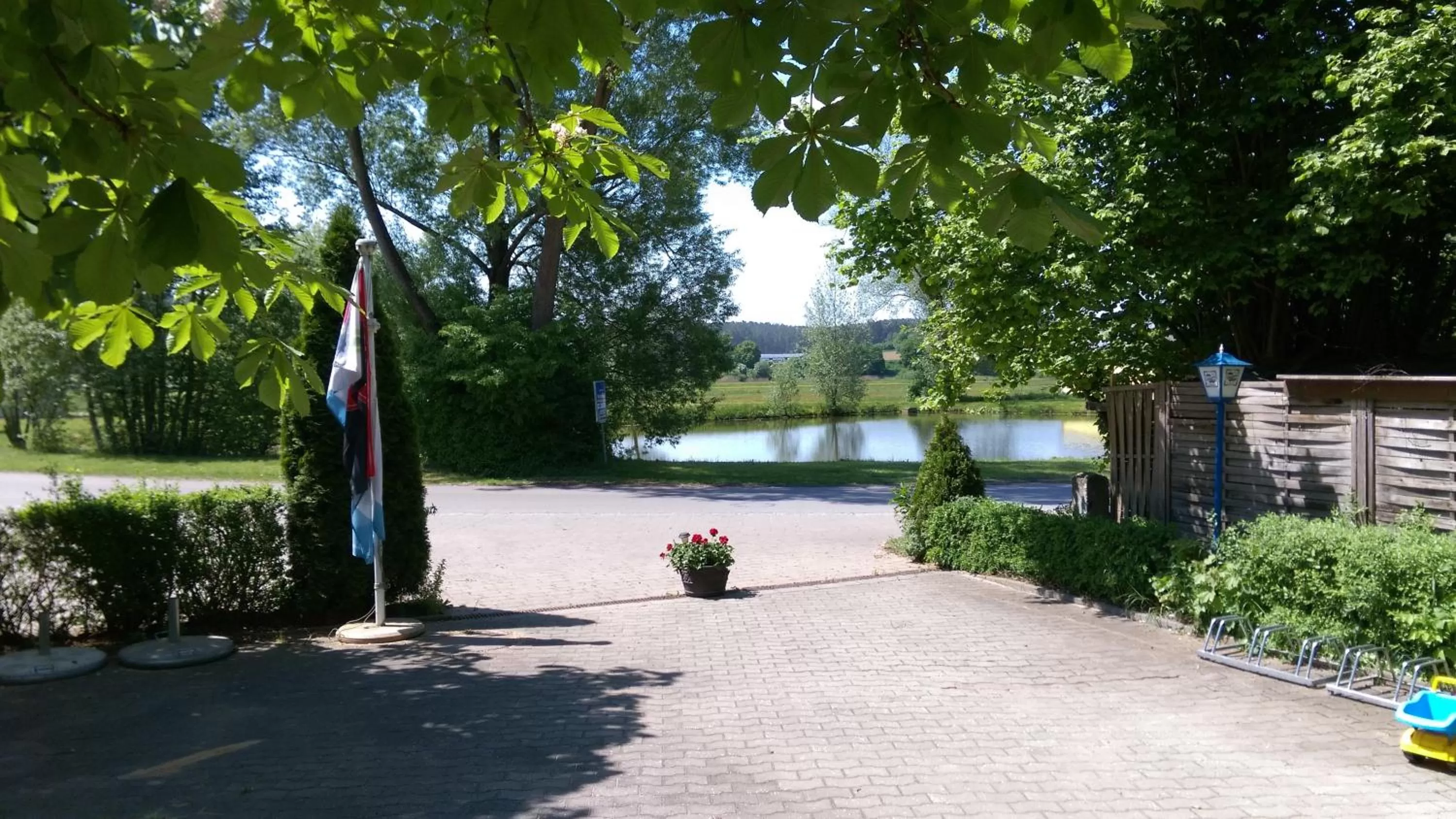 Natural landscape in Gasthaus Pension Rezatgrund