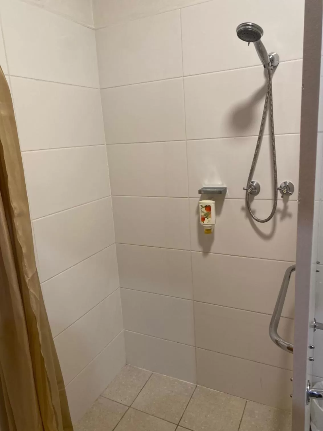Shower in Tollgate Motel