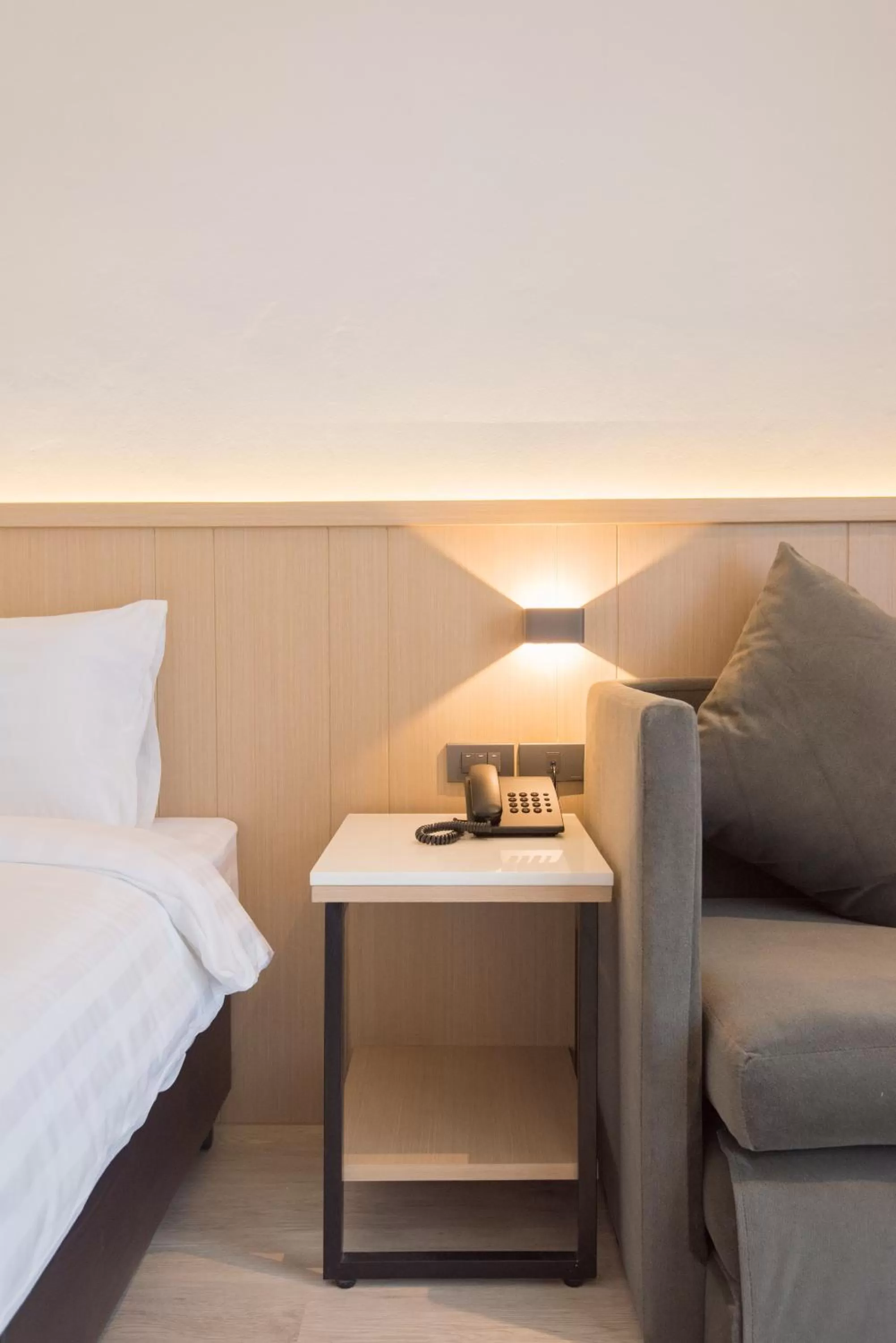 Bed in Madison Bangkok Hotel