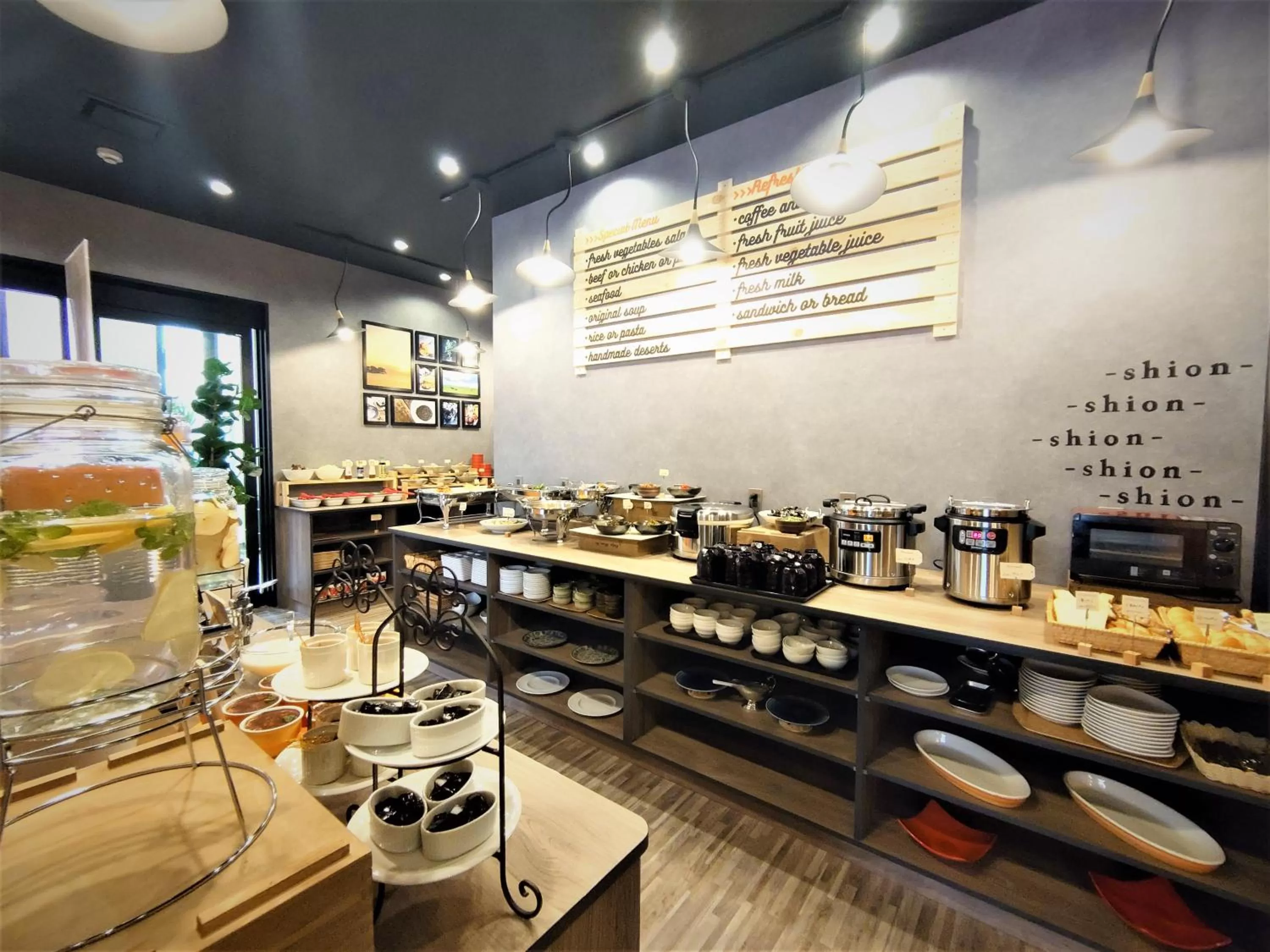 Buffet breakfast, Restaurant/Places to Eat in Green Rich Hotel Matsue Station Across - Artificial hot spring Futamata Yunohana