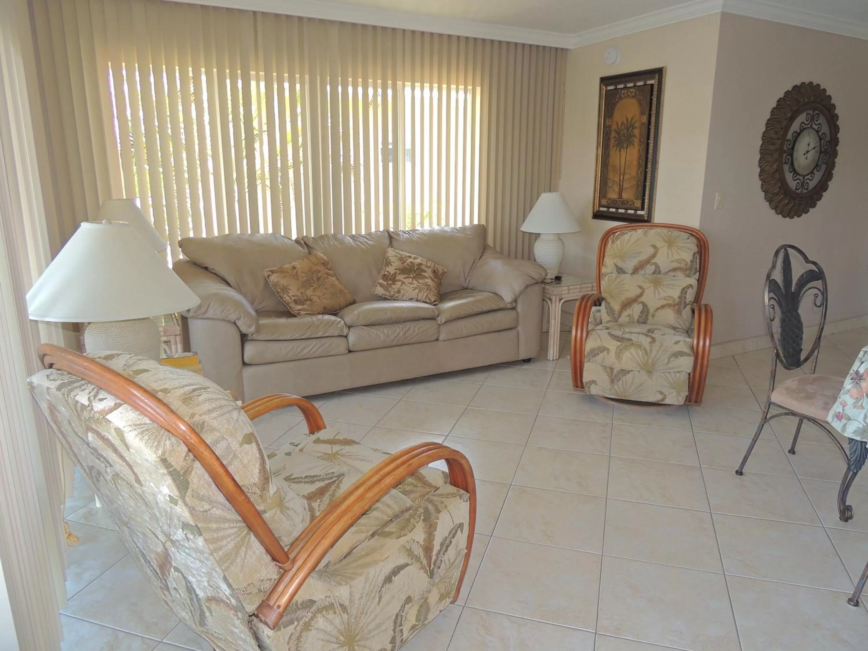 Pool view, Seating Area in Aqua Mar Condos