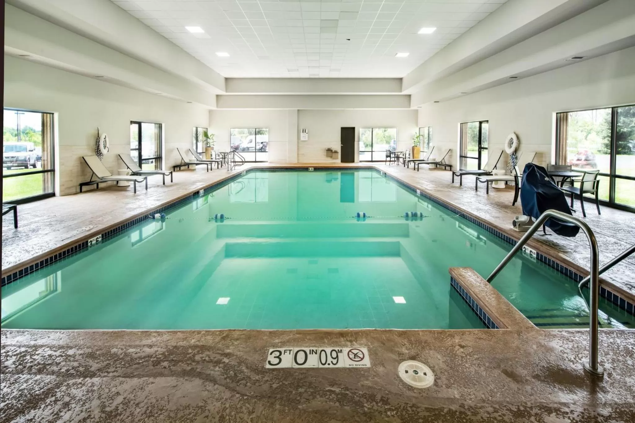 Swimming pool in Crowne Plaza Milwaukee South by IHG