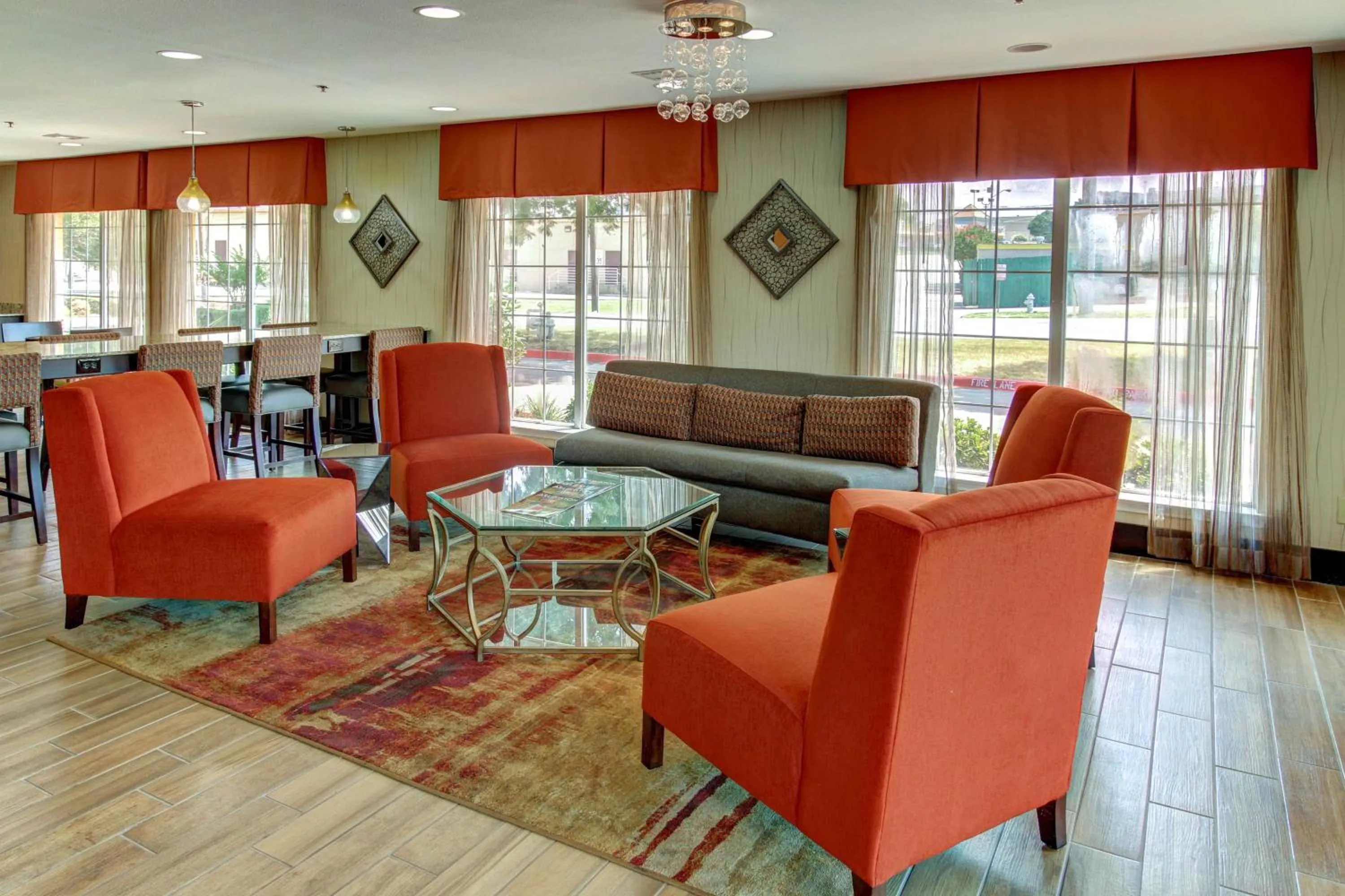Lobby or reception in Motel 6-Arlington, TX