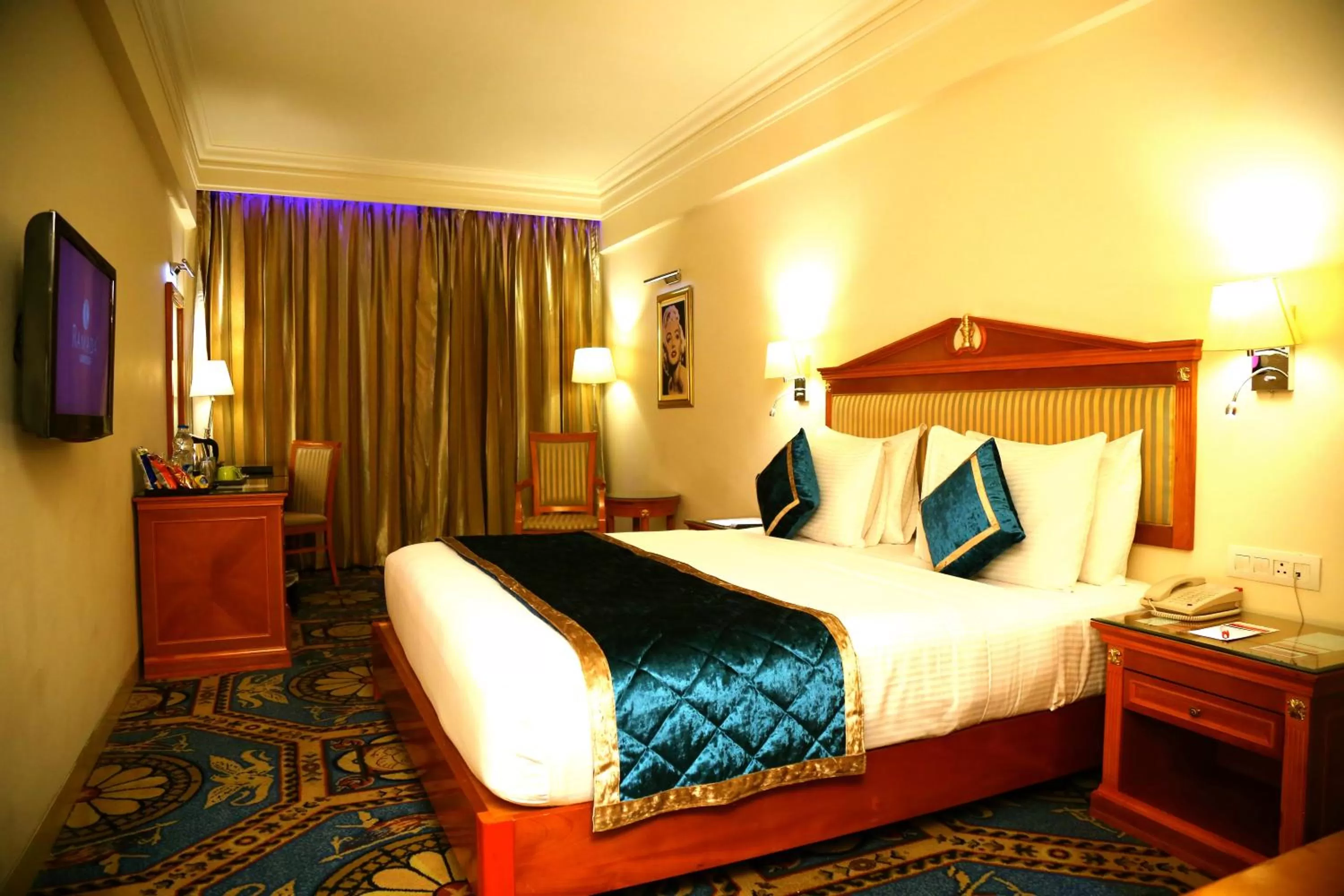 Bed in Ramada By Wyndham Amritsar