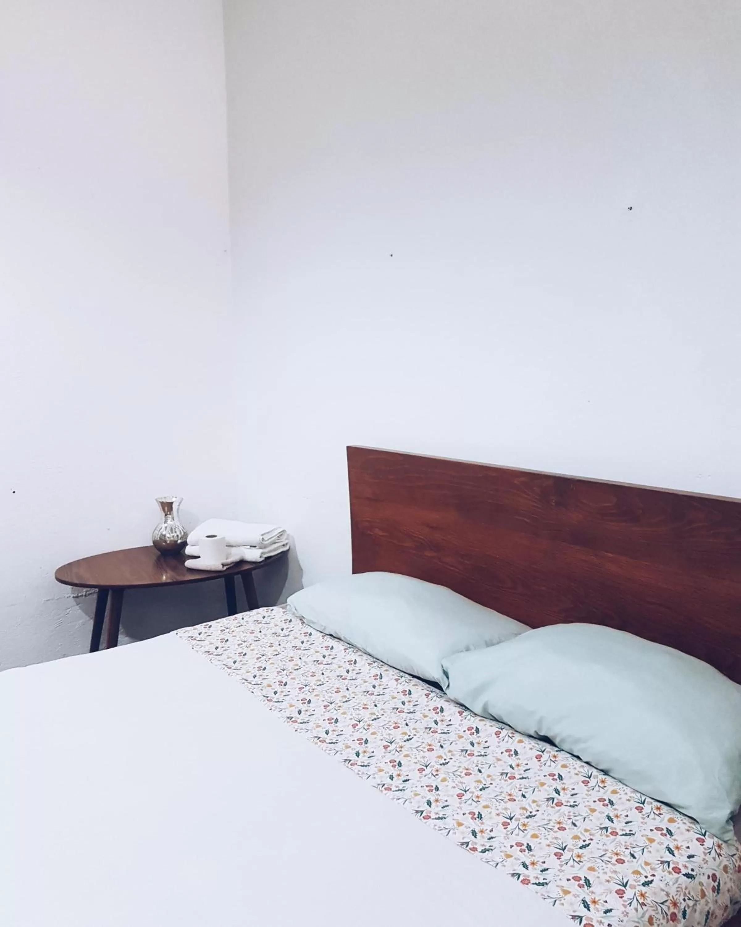 Bed in Hostal Hoja Santa