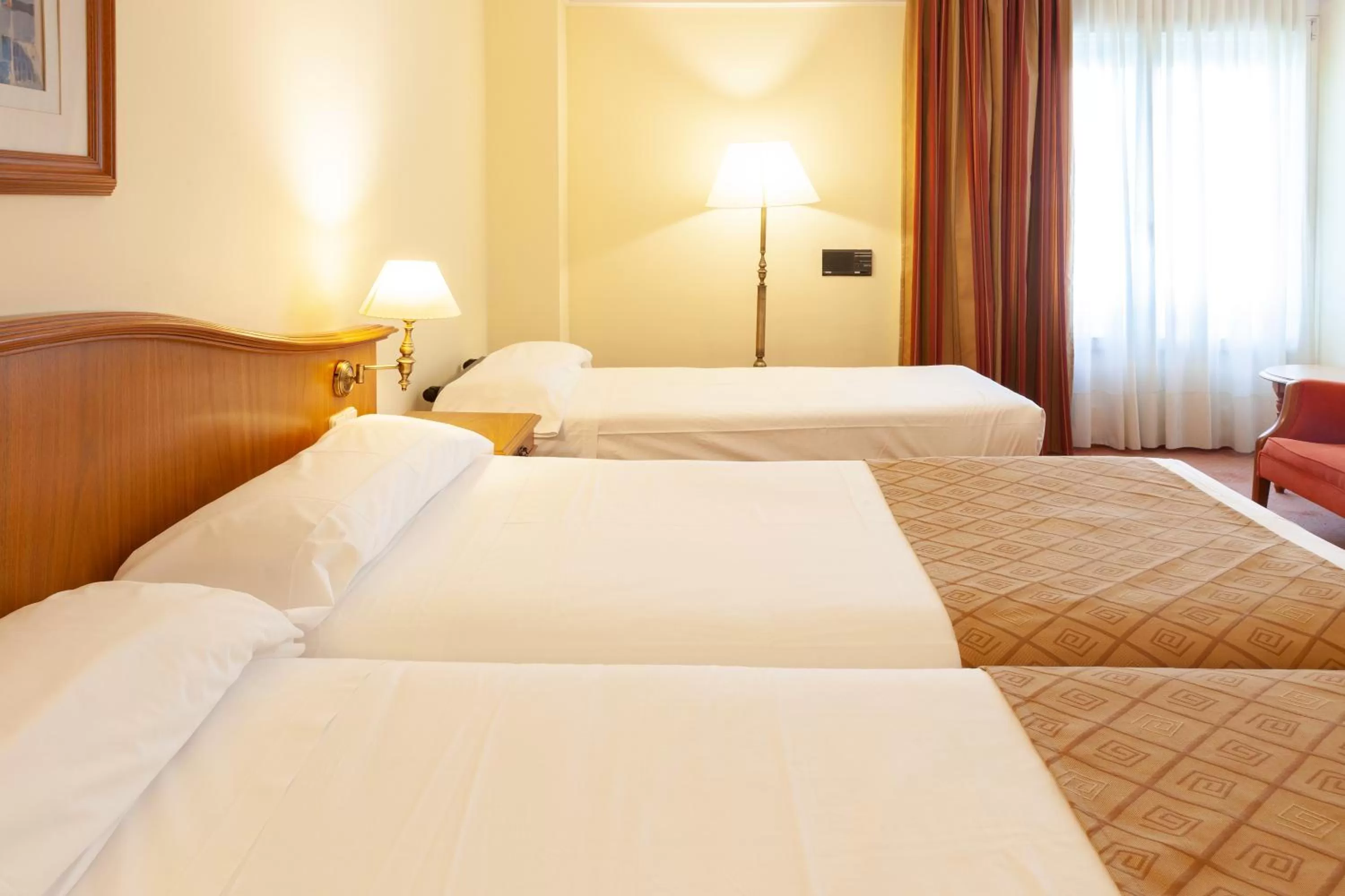 Bedroom, Bed in Hotel Hoyuela