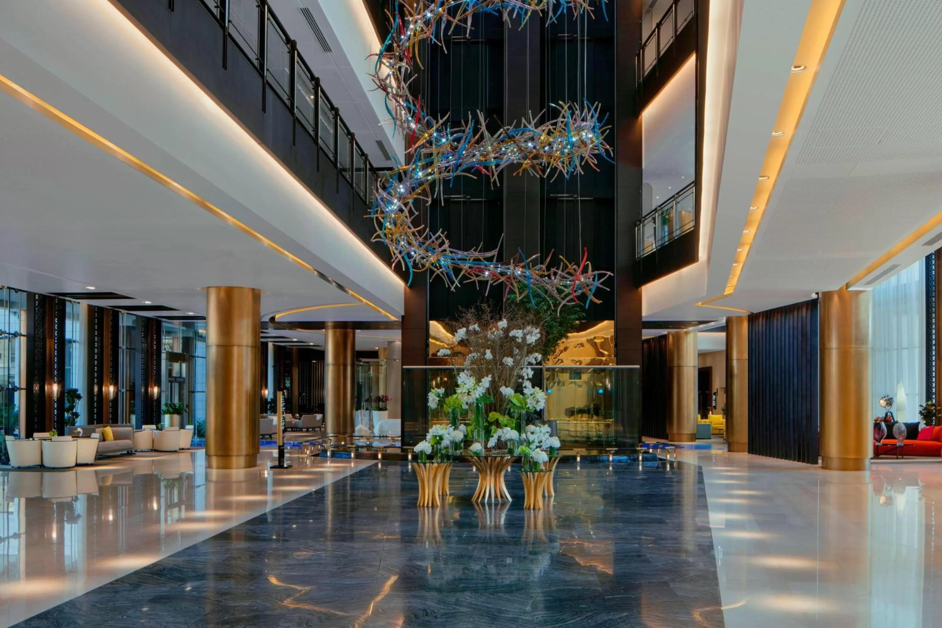 Lobby or reception in The Westin Doha Hotel & Spa