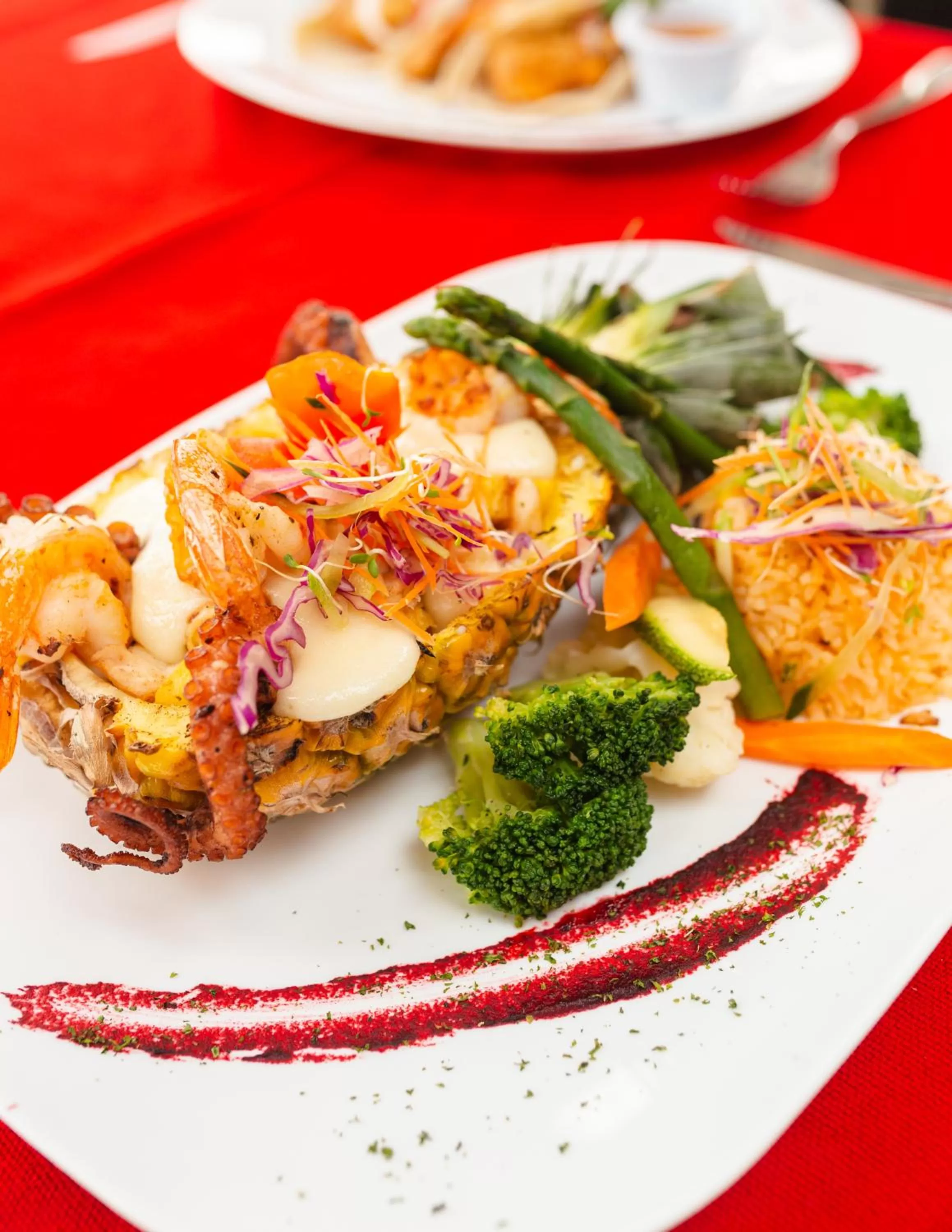 Restaurant/places to eat in Arena Suites