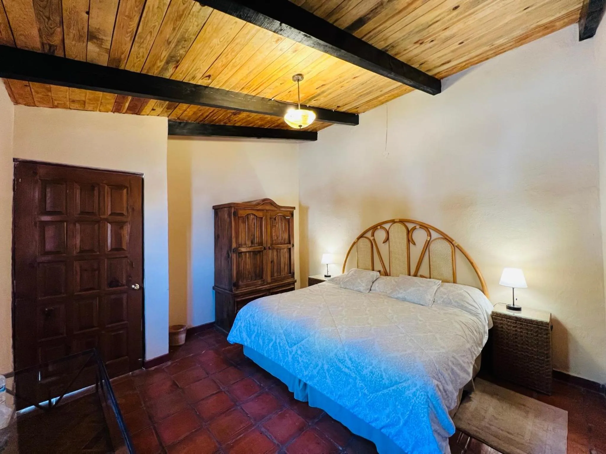 Bed in Hotel Parador Vernal