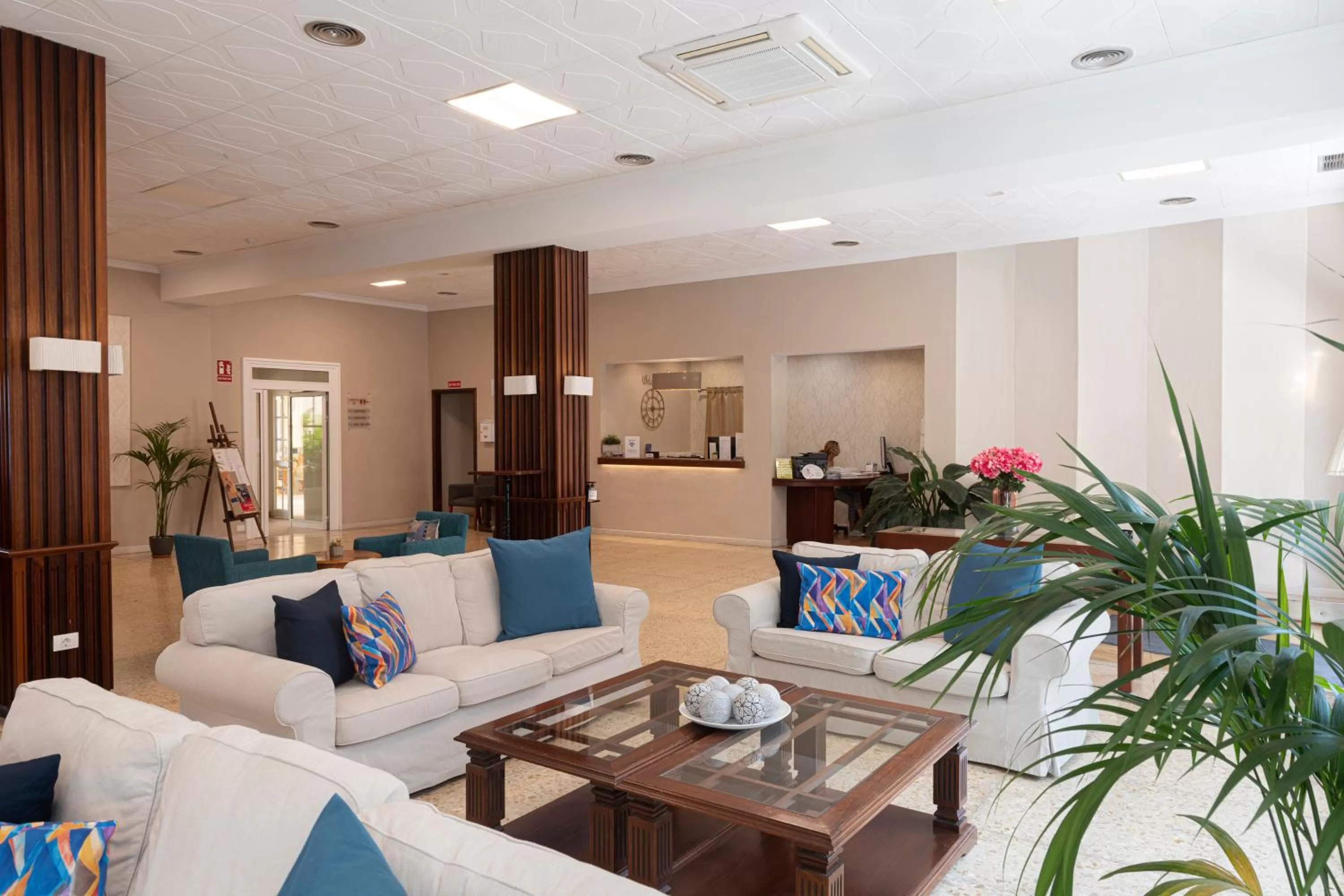 Lobby or reception in Hotel Marte