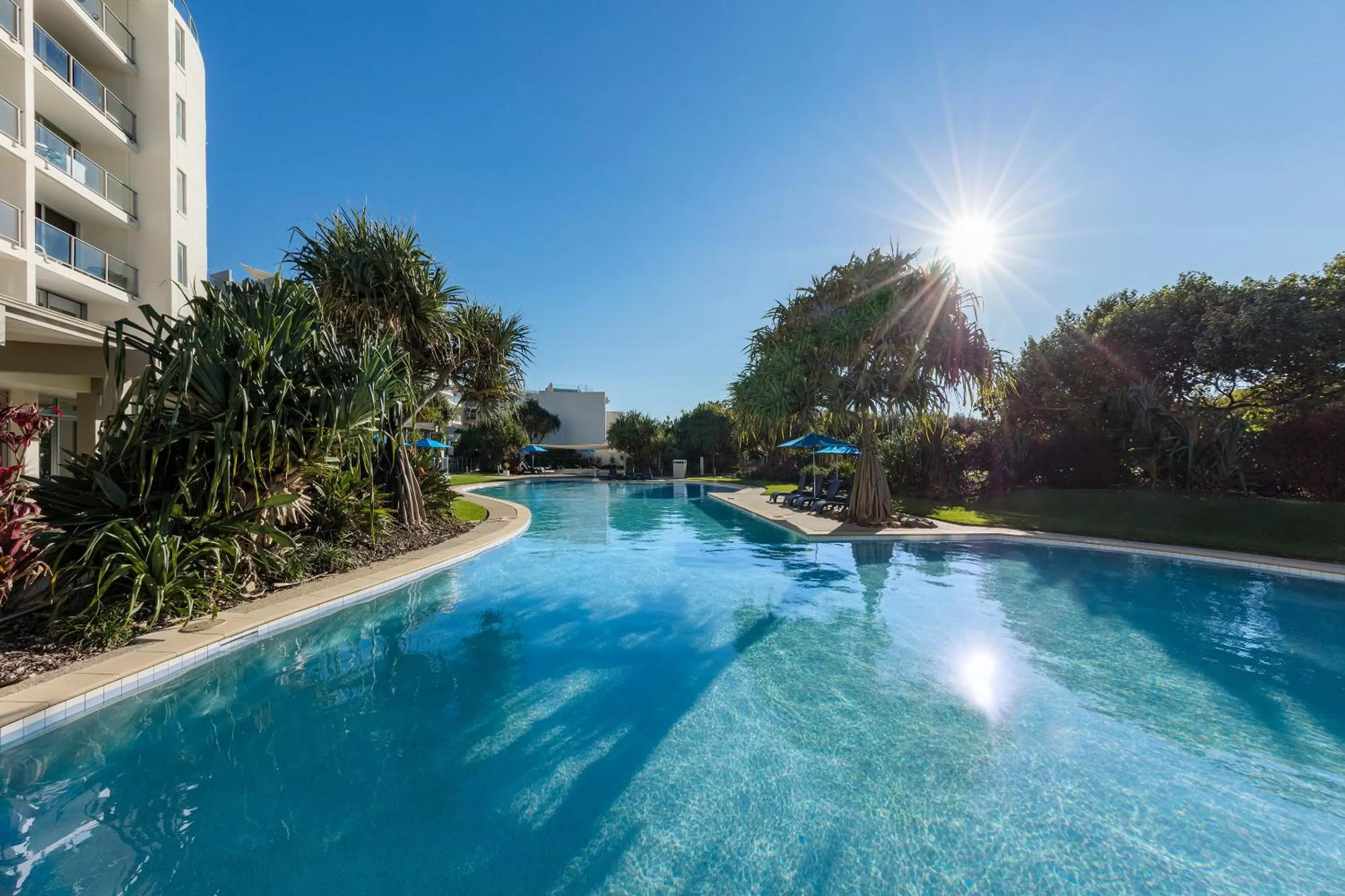 Swimming pool in Ramada By Wyndham Marcoola Beach