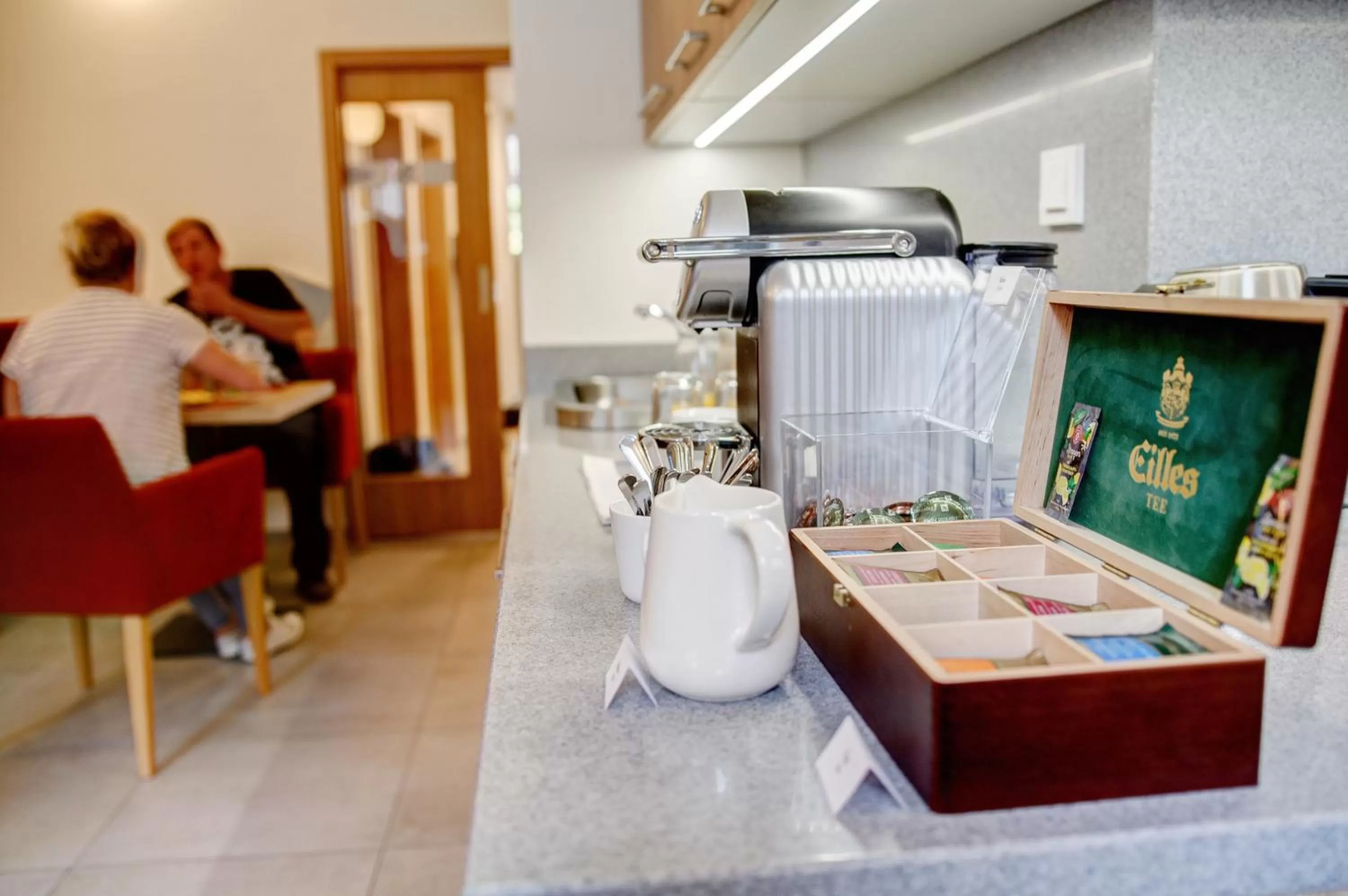 Coffee/tea facilities in Hotel Koflík