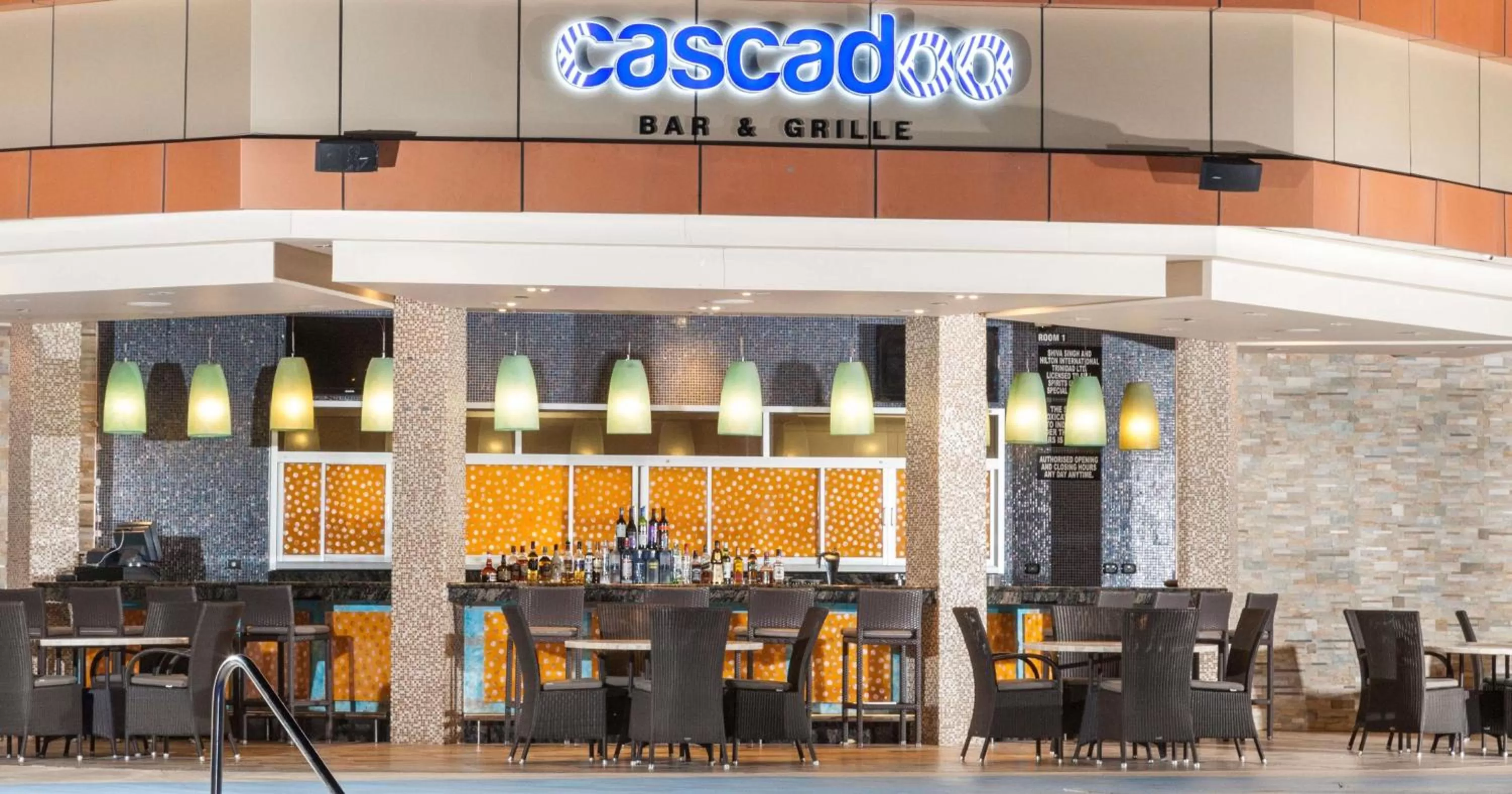 Restaurant/places to eat in Hilton Trinidad & Conference Centre