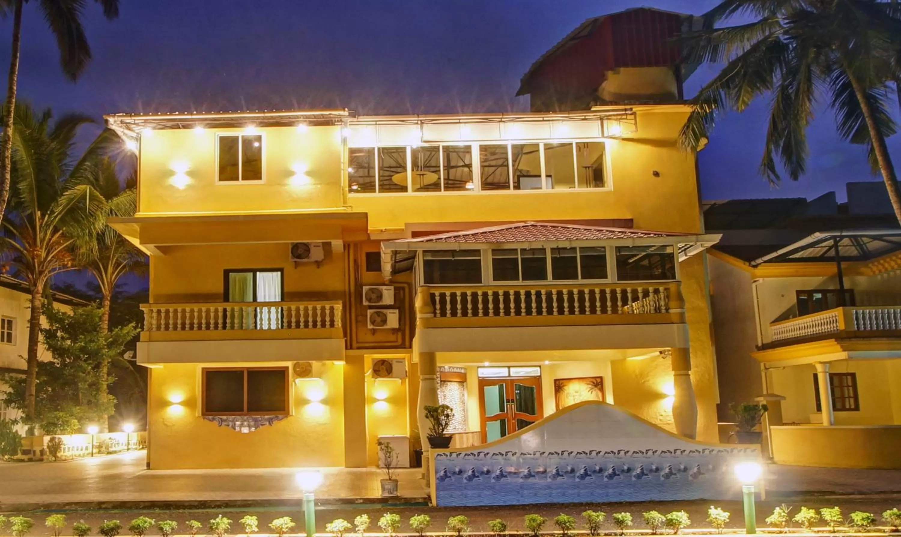 Property building in Treebo Majestic Palms, 2 Km From Colva Beach