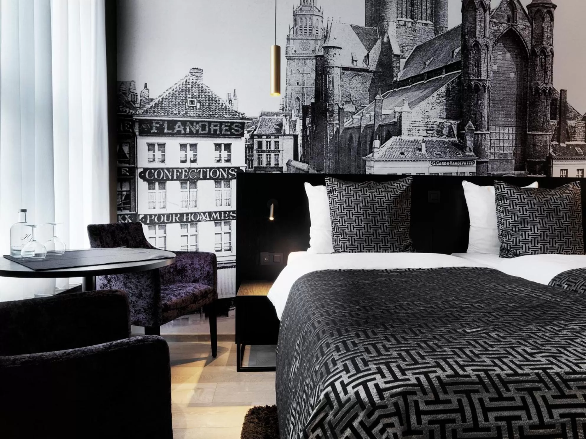 Bed in Hotel Harmony