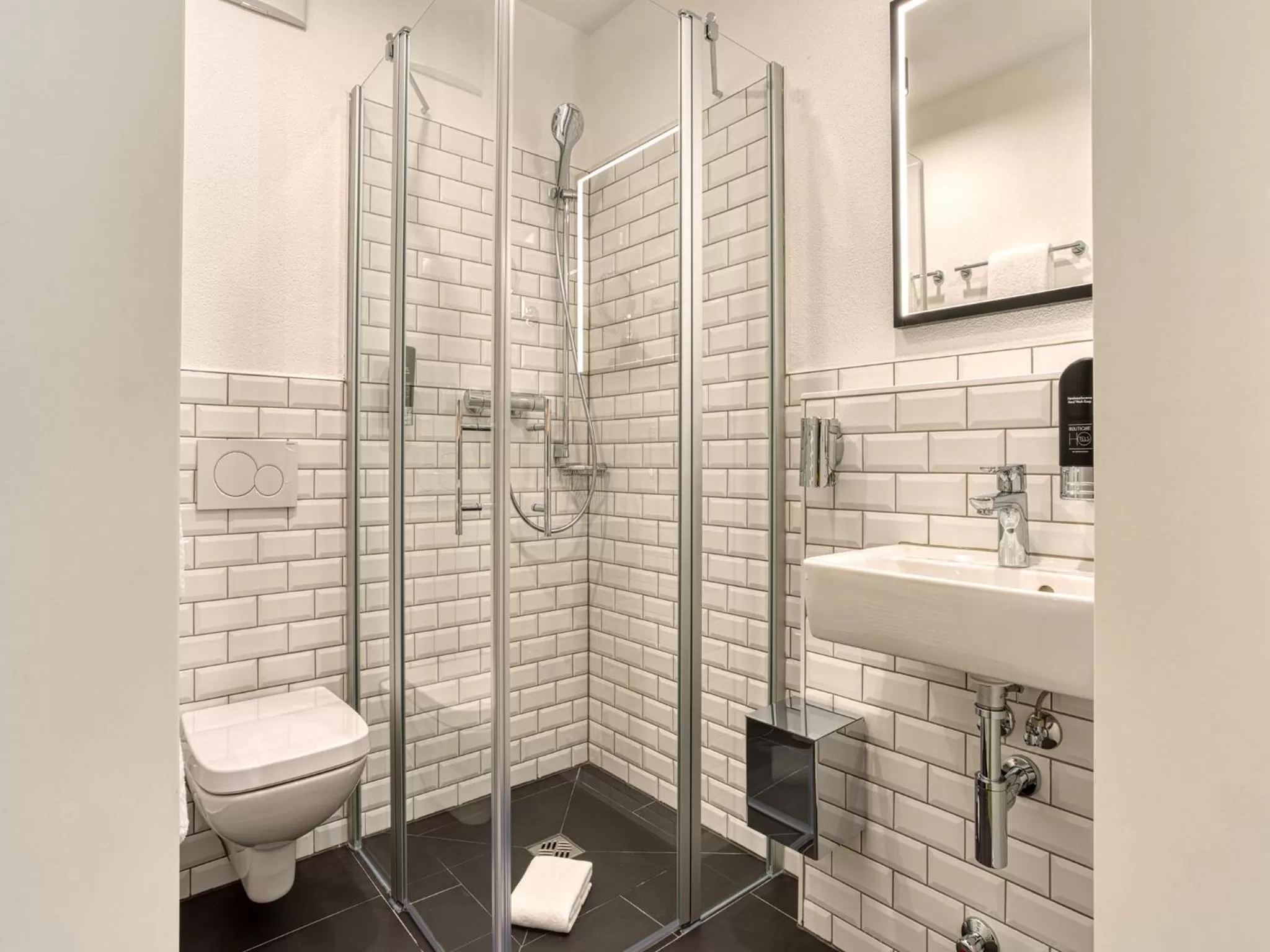 Bathroom in NYCE Hotel Ingolstadt