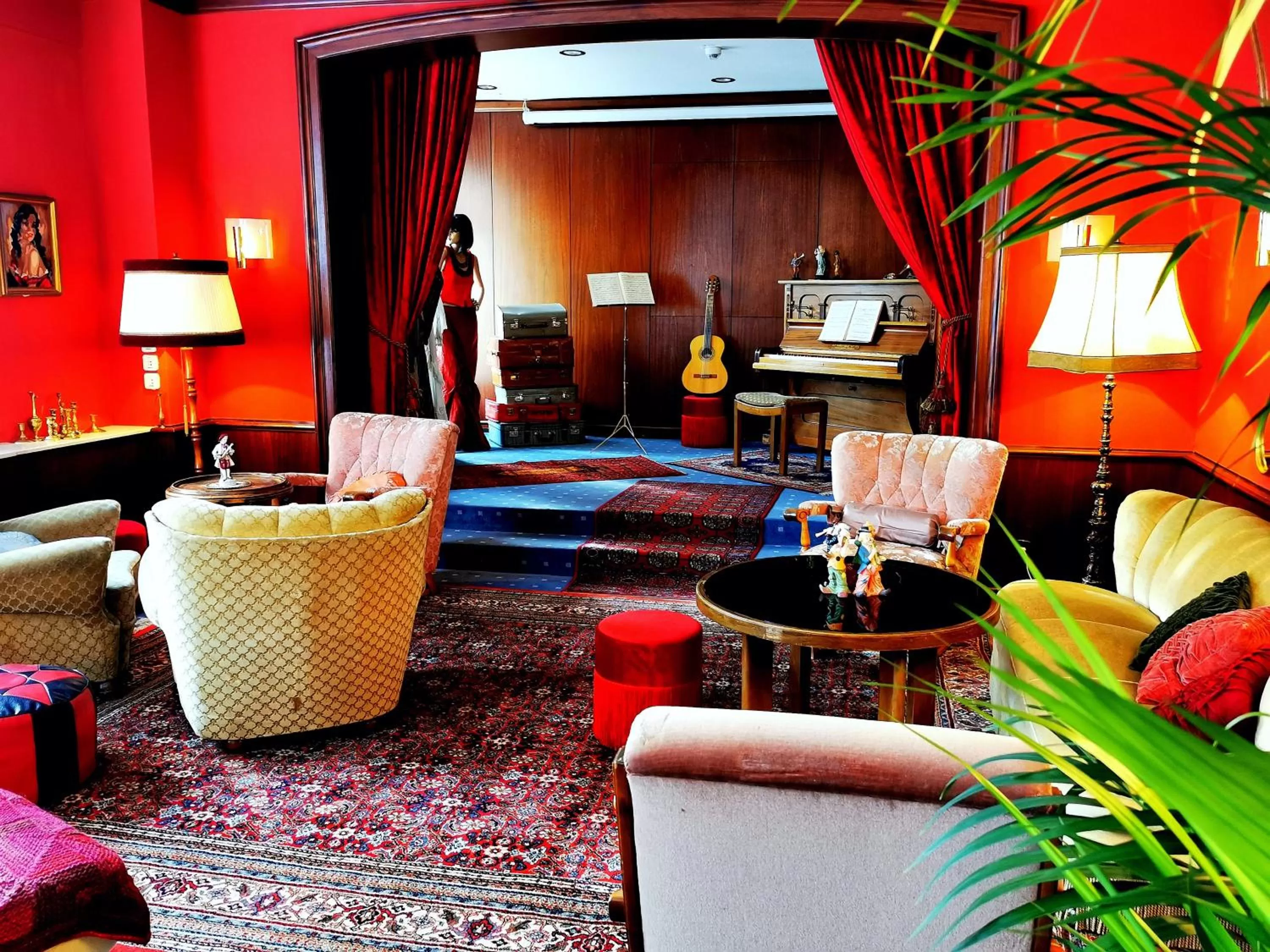 Living room in Tante ALMA's Mannheimer Hotel