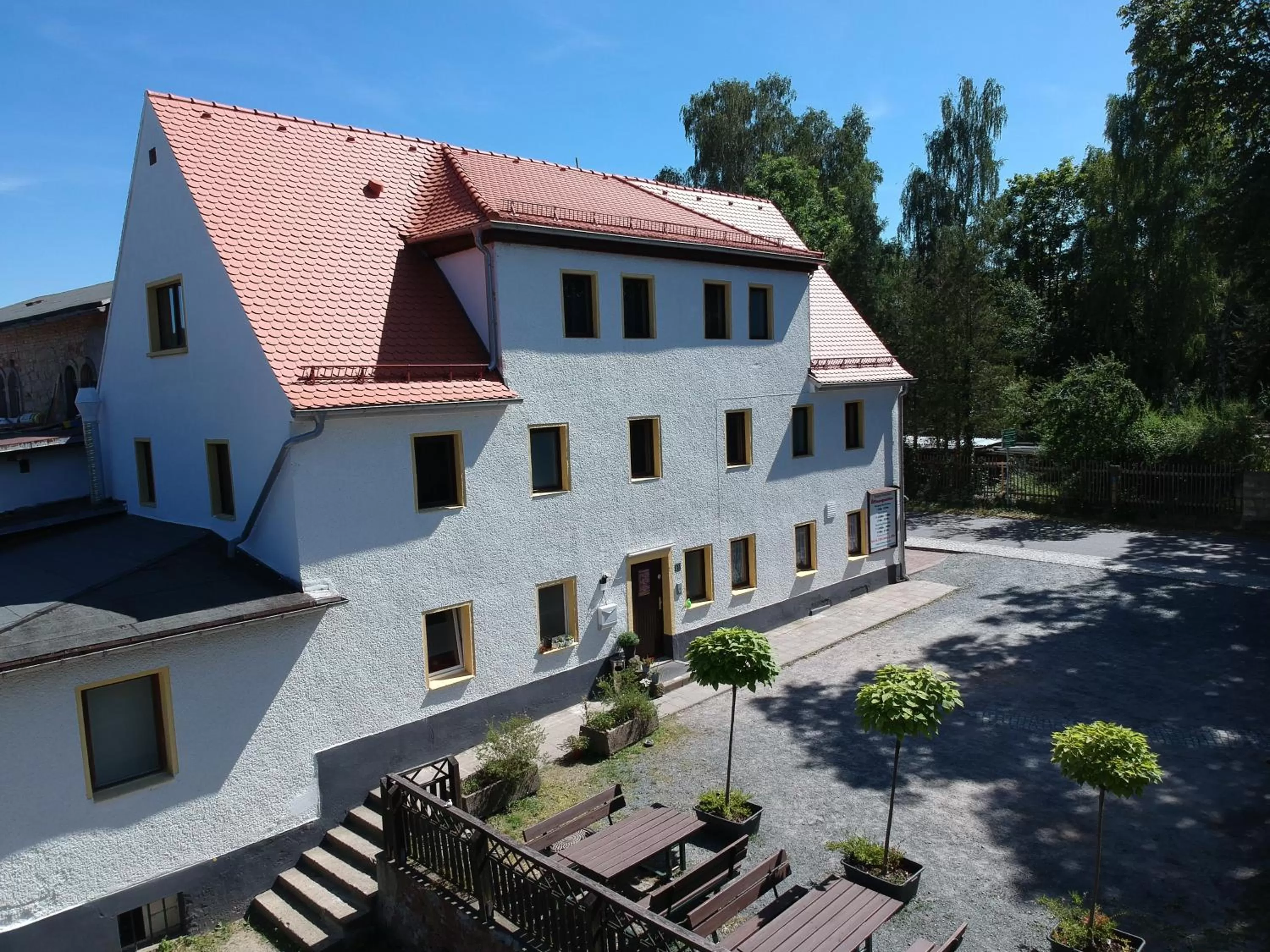 Property building in Sennerhütte Landhotel
