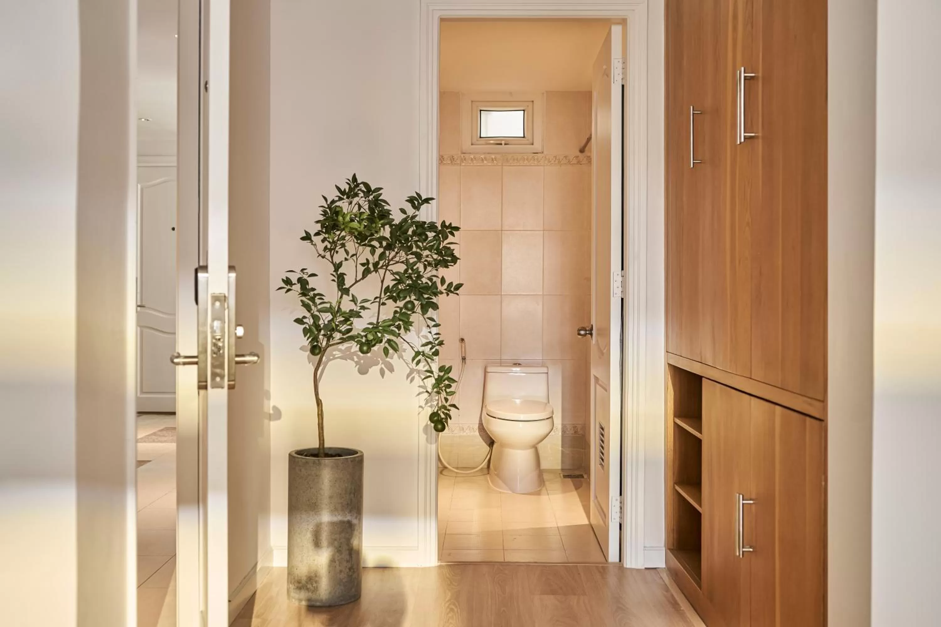 Bathroom in Express by M Village Đông Du