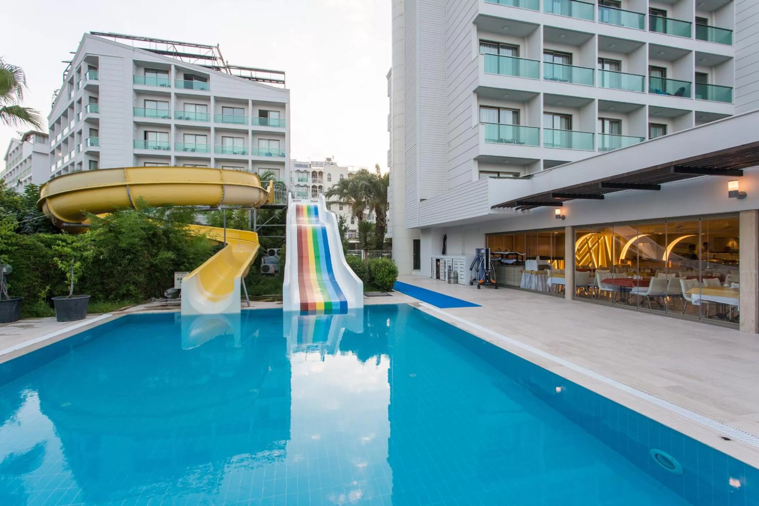 Swimming pool in Falcon Hotel