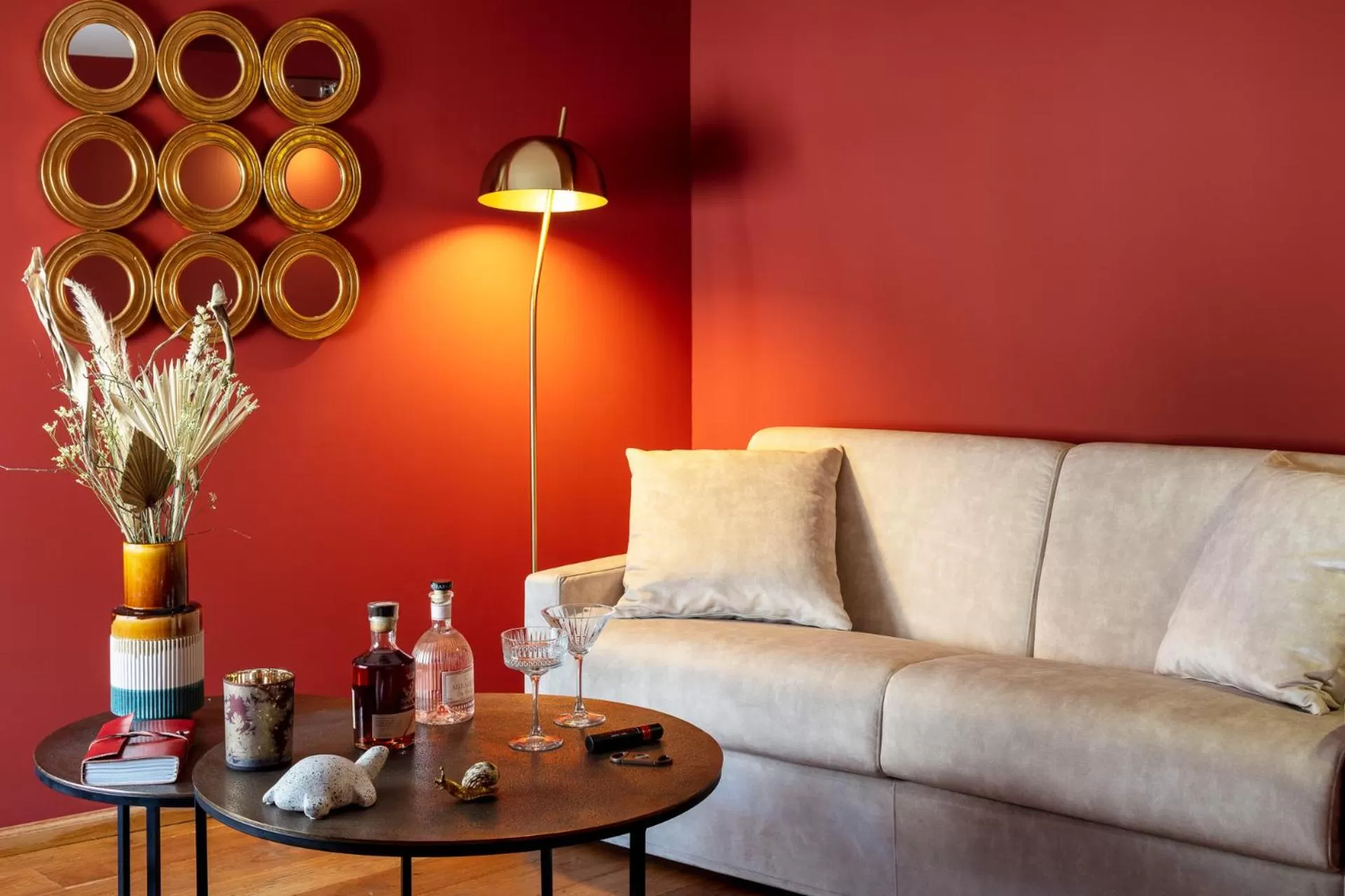 Living room in Margaret - Hôtel Chouleur